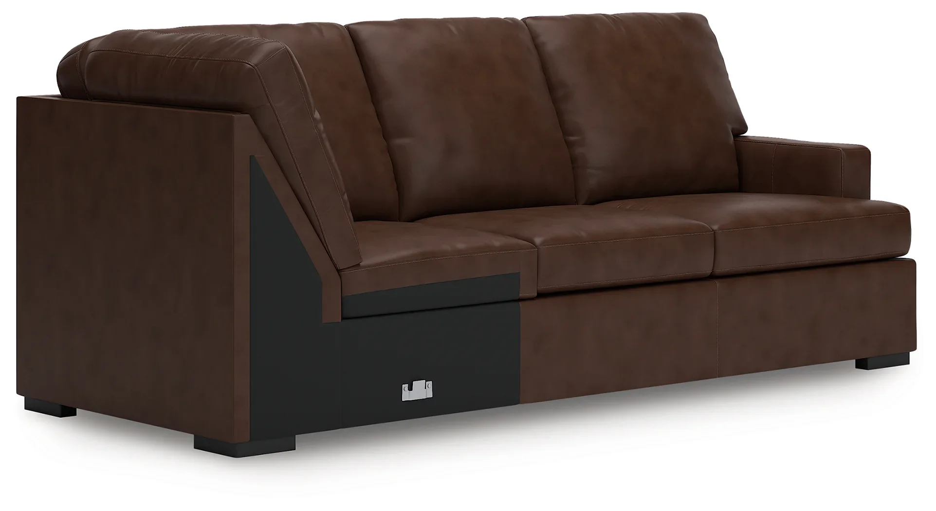 McDowlan - Coffee - 3-Piece Sectional With Laf Corner Chaise - Image 4