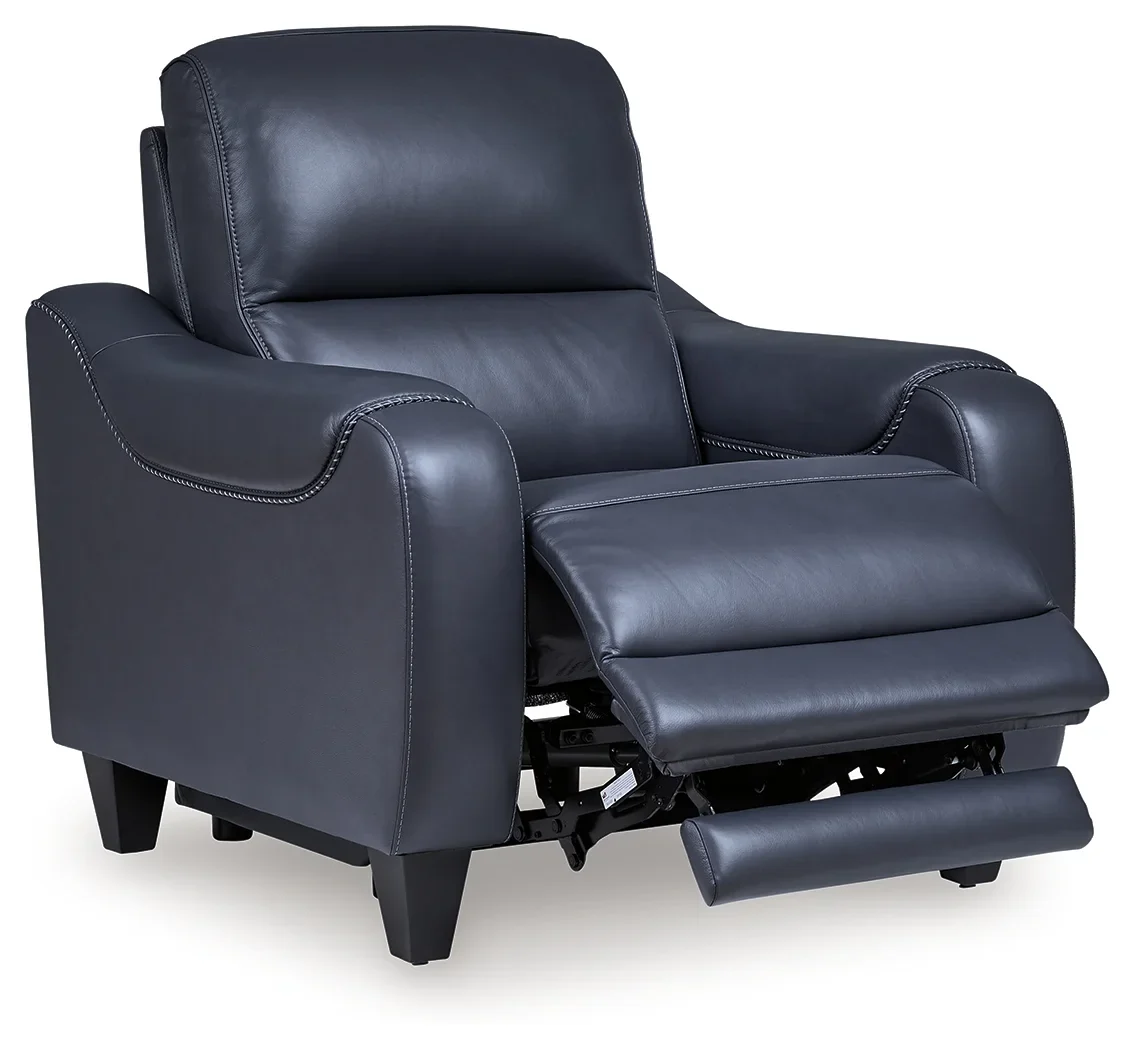 Mercomatic - Ocean - Power Recliner With Adj Headrest - Image 3