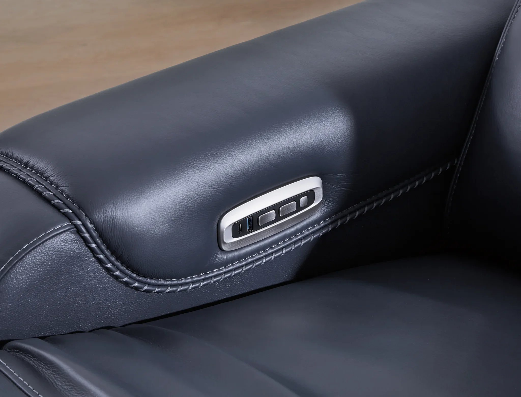 Mercomatic - Ocean - Power Recliner With Adj Headrest - Image 8