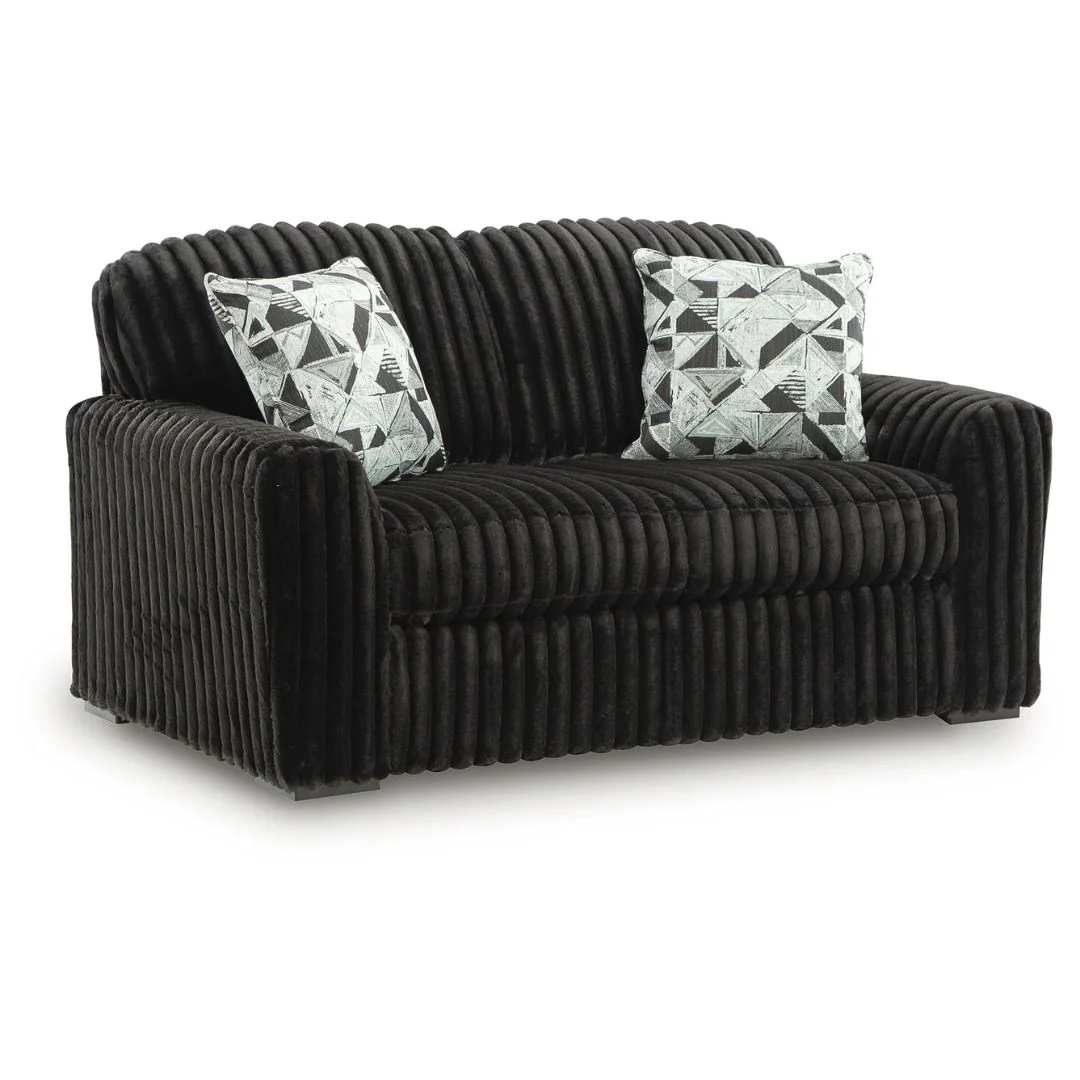 Midnight-Madness - Onyx - Loveseat
