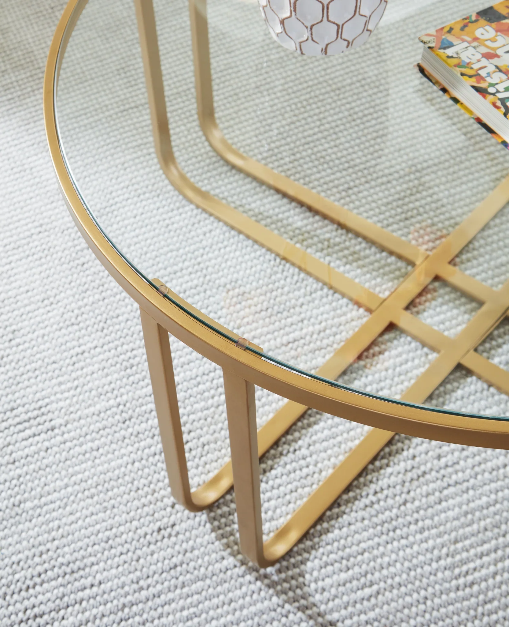 Milloton - Gold - Occasional Table Set (Set of 3) - Image 3