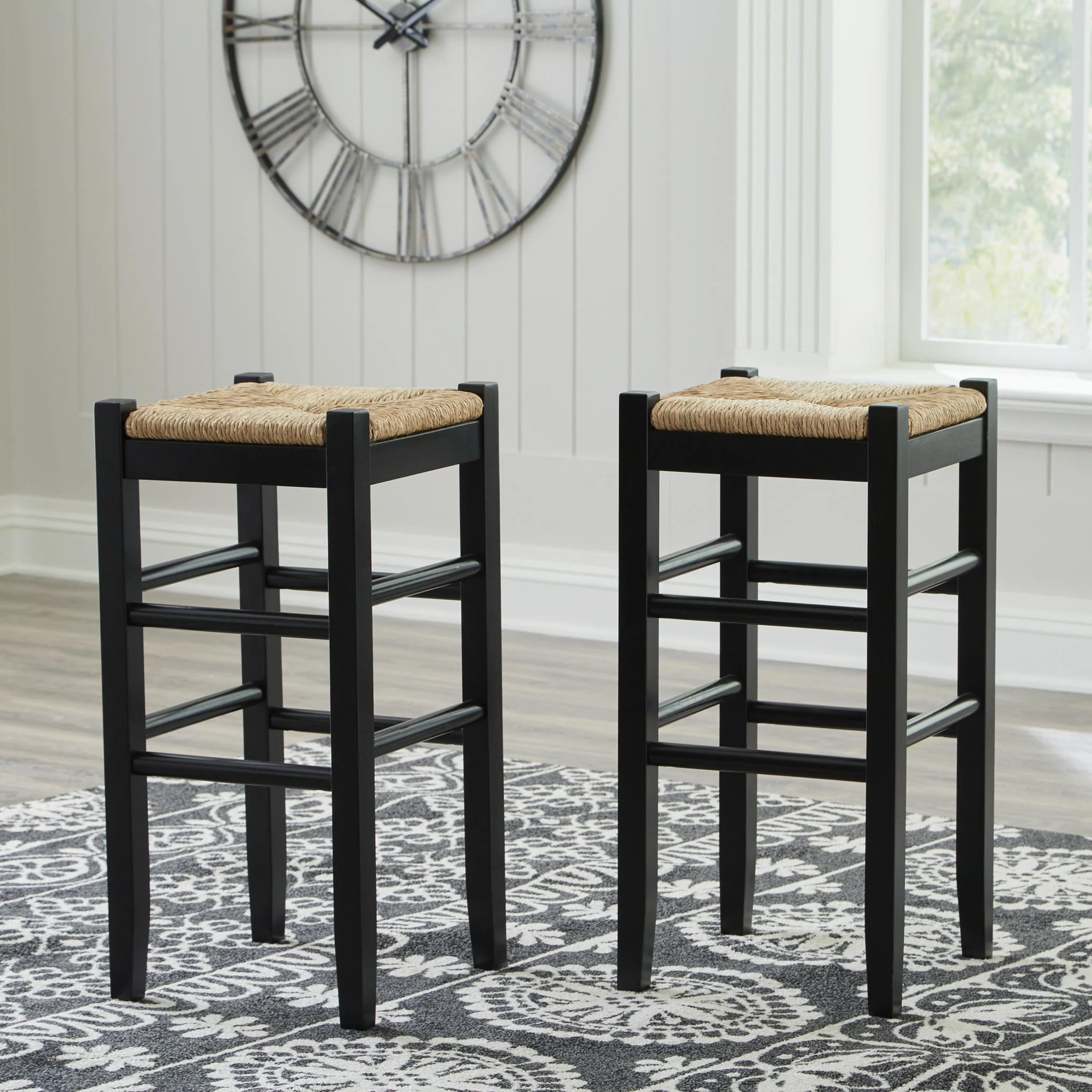 Mirimyn - Black - Tall Stool (Set of 2) - Image 3