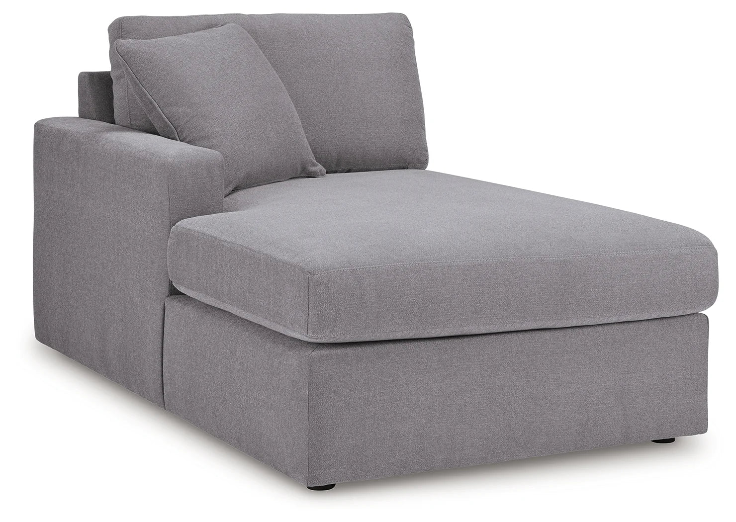Modmax - Granite - 5 Piece Double Chaise Sectional With Audio Console - Image 2