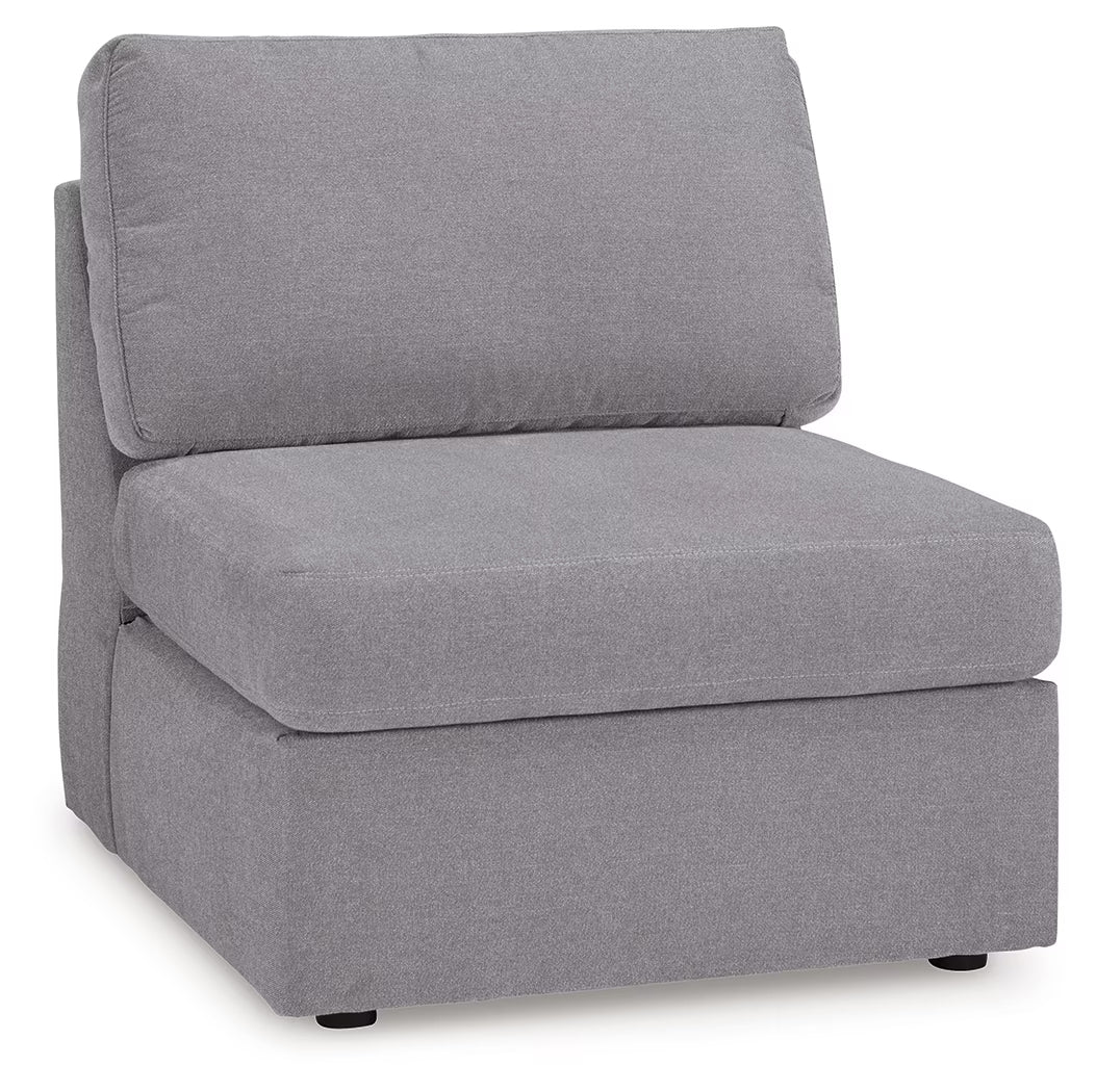 Modmax - Granite - 5-Piece Sectional With Audio System And With Storage Console - Image 12