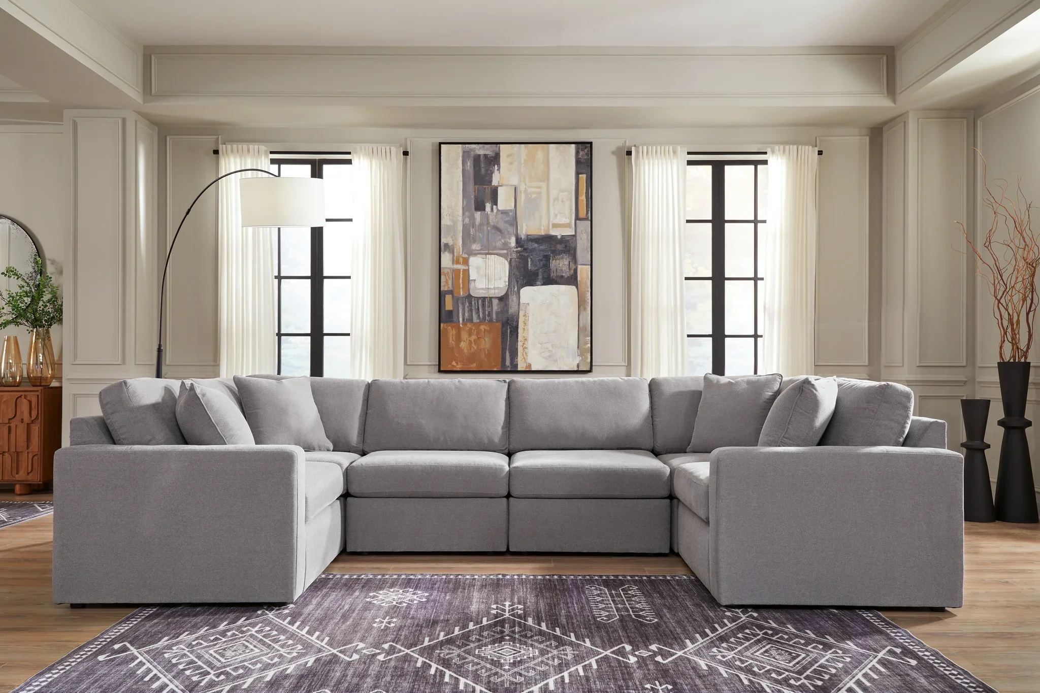 Modmax - Granite - 6-Piece Sectional - Image 2