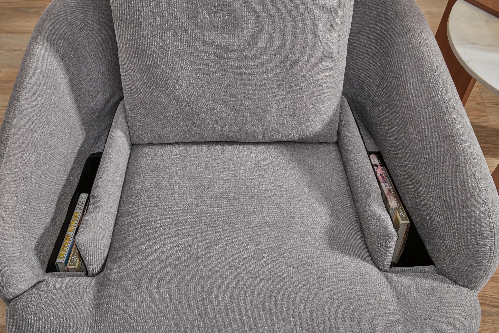 Modmax - Granite - Swivel Glider Recliner - Image 9
