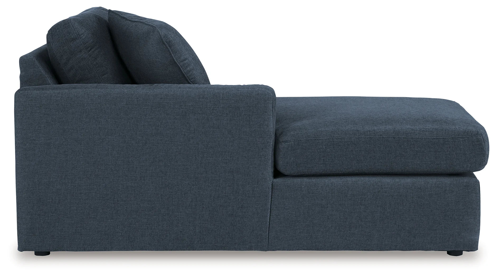 Modmax - Ink - 5 Piece Double Chaise Sectional With Audio Console - Image 3
