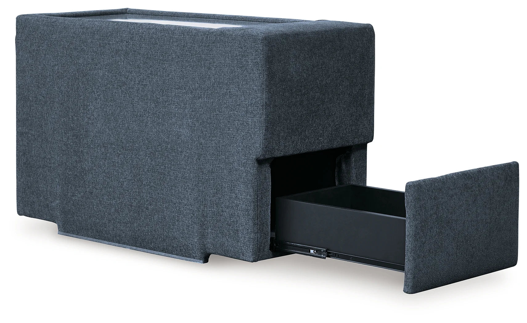 Modmax - Ink - 5-Piece Sectional With Audio System And With Storage Console - Image 13