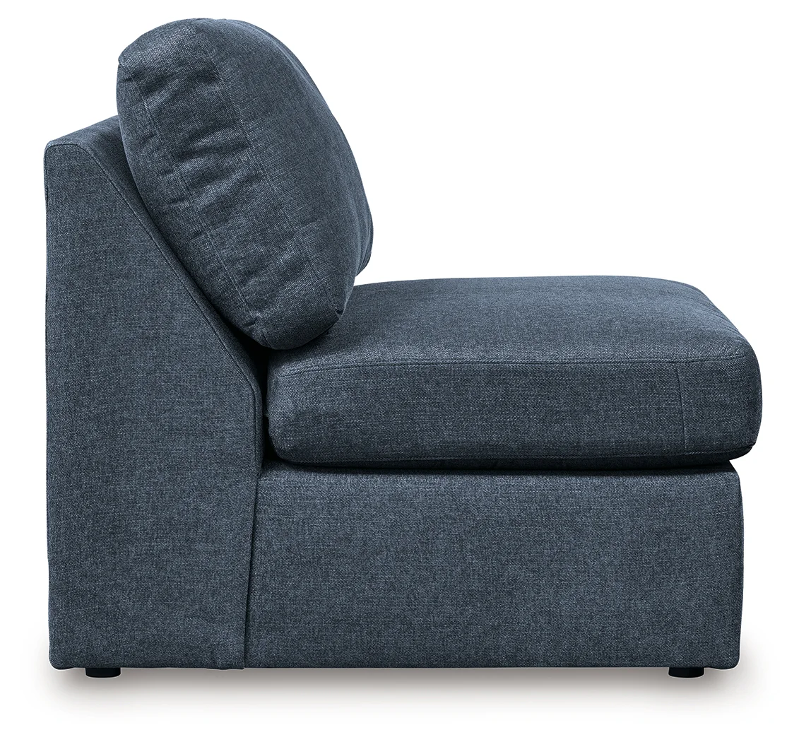Modmax - Ink - 5-Piece Sectional With Audio System And With Storage Console - Image 9
