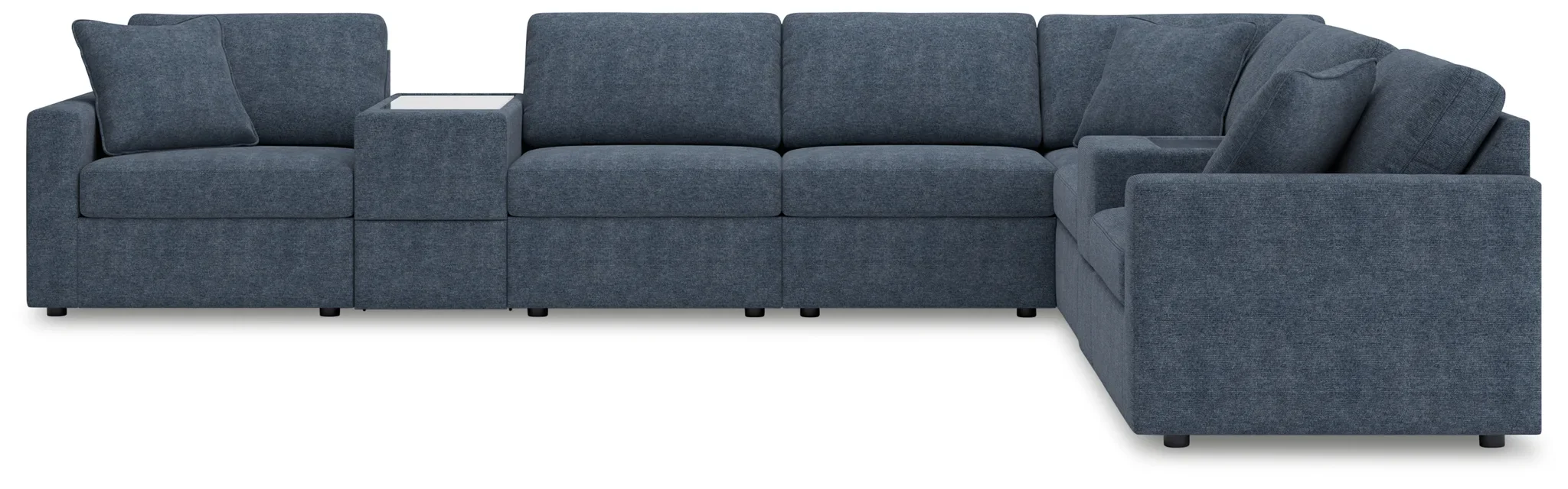 Modmax - Ink - 8-Piece Sectional With 2 Storage Consoles - Image 3