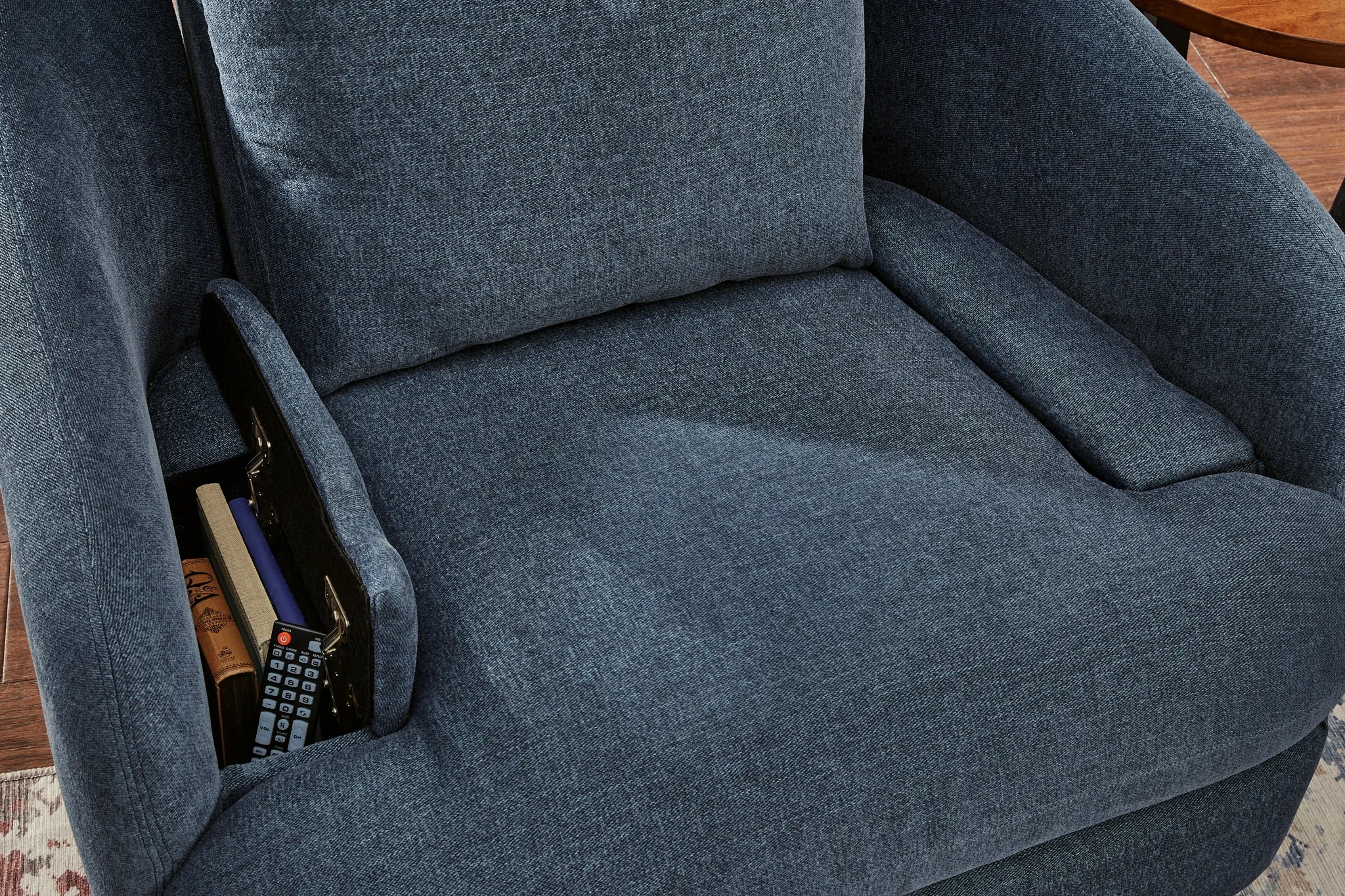 Modmax - Ink - Swivel Glider Recliner - Image 6
