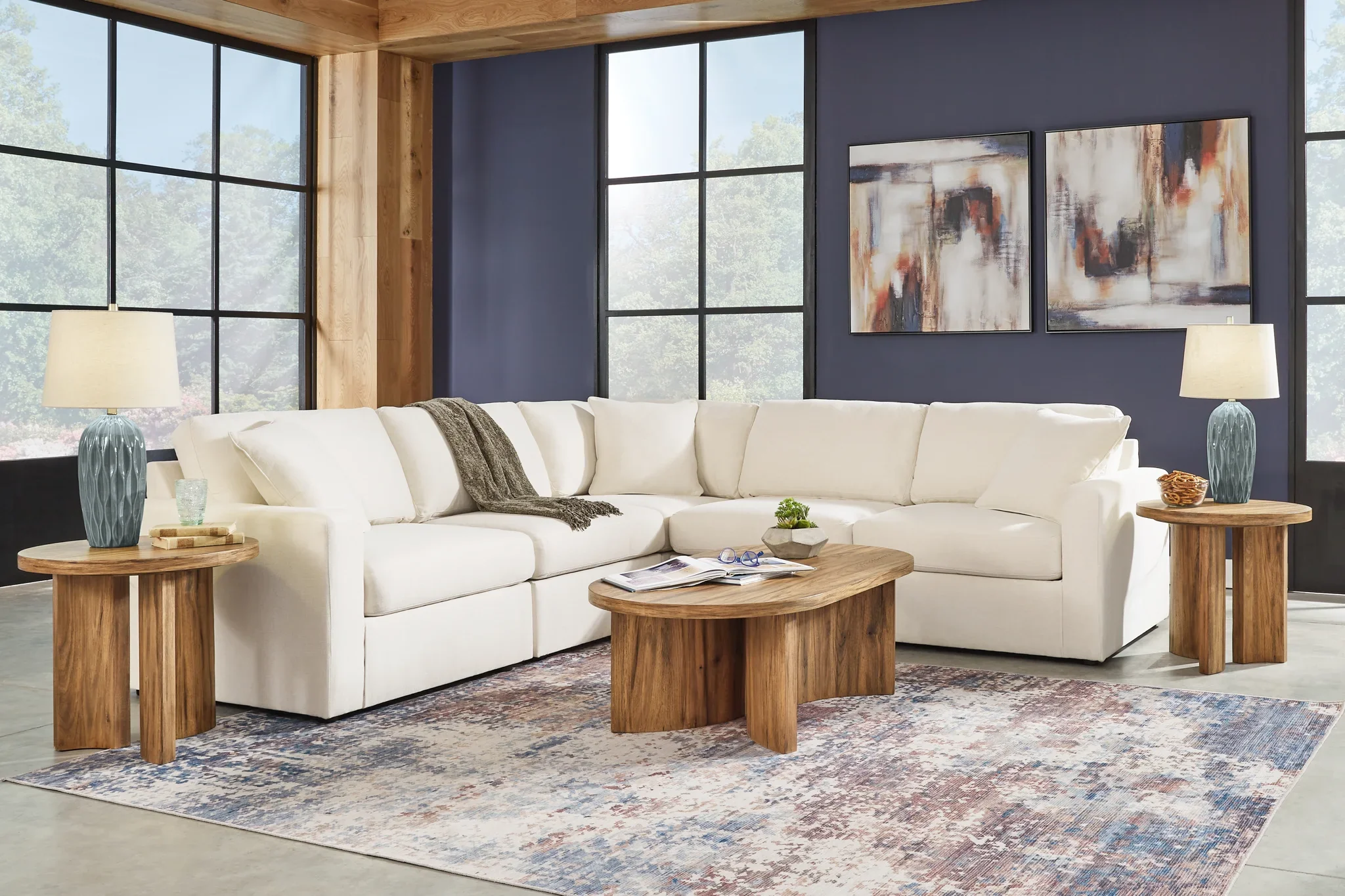 Modmax - Oyster - 5-Piece Sectional - Image 2