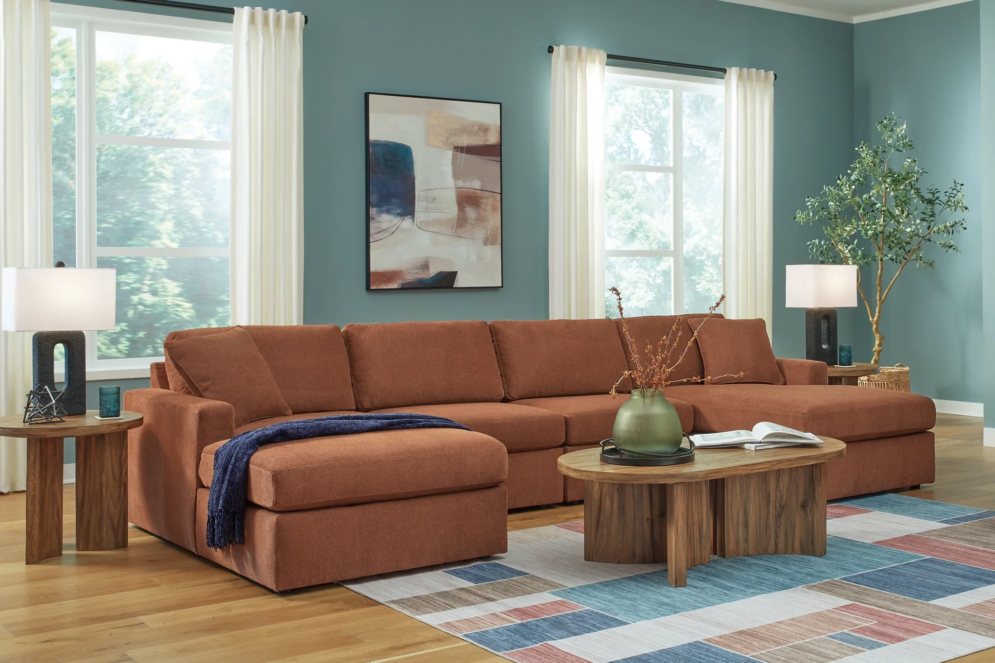 Modmax - Spice - 4-Piece Sectional With Laf And Raf Corner Chaises - Image 3