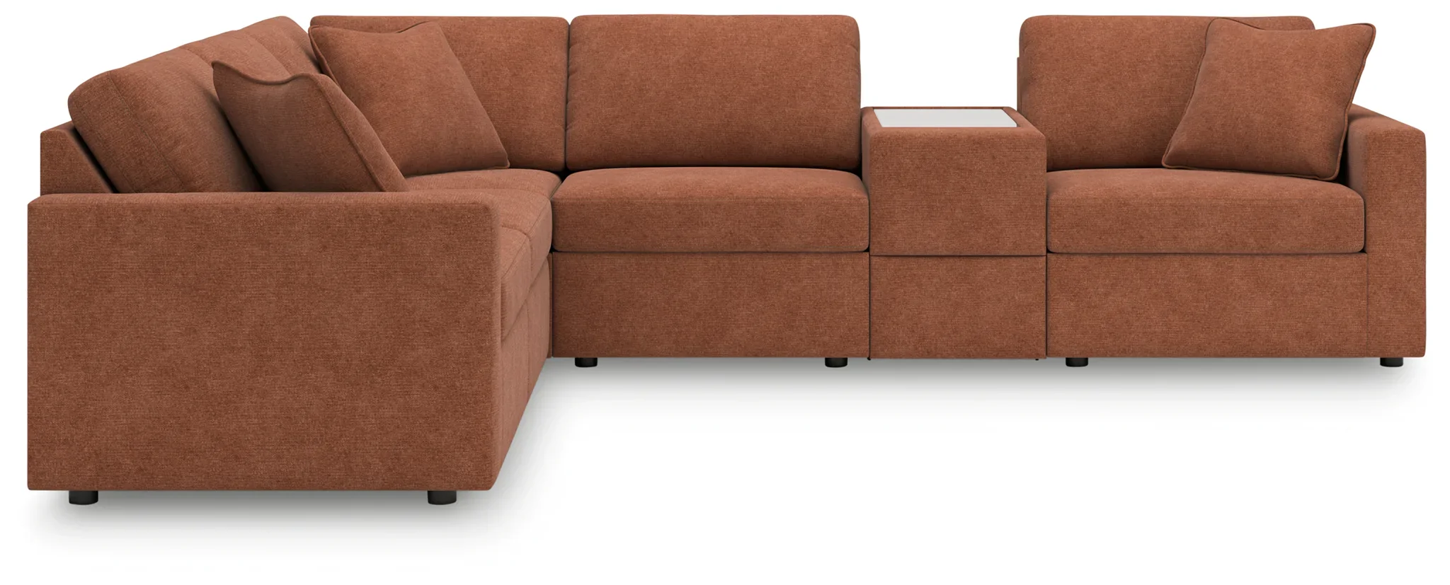 Modmax - Spice - 6-Piece Sectional With Storage Console - Image 2