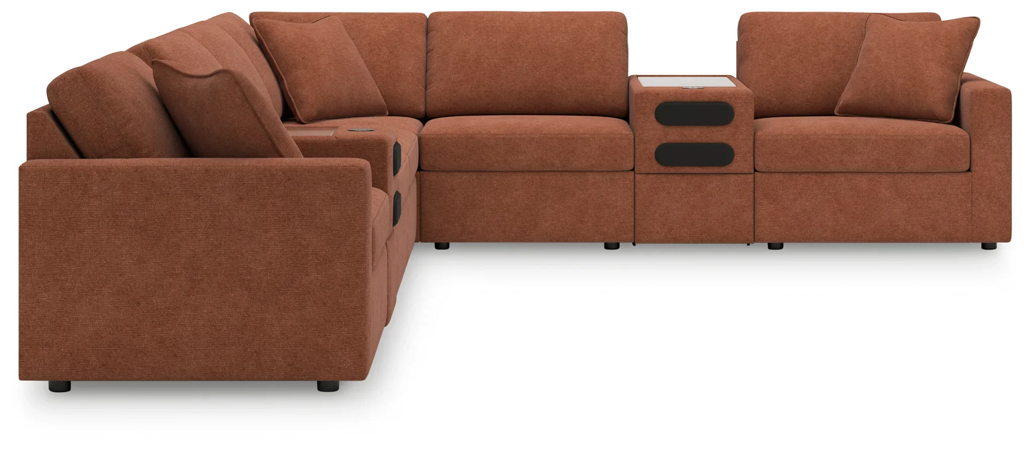 Modmax - Spice - 8-Piece Sectional With 2 Audio System Consoles - Image 3