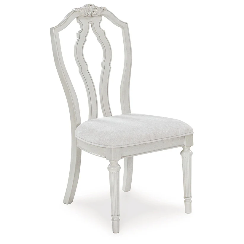 Montelaine - Antique White - Dining Upholstered Side Chair (Set of 2)