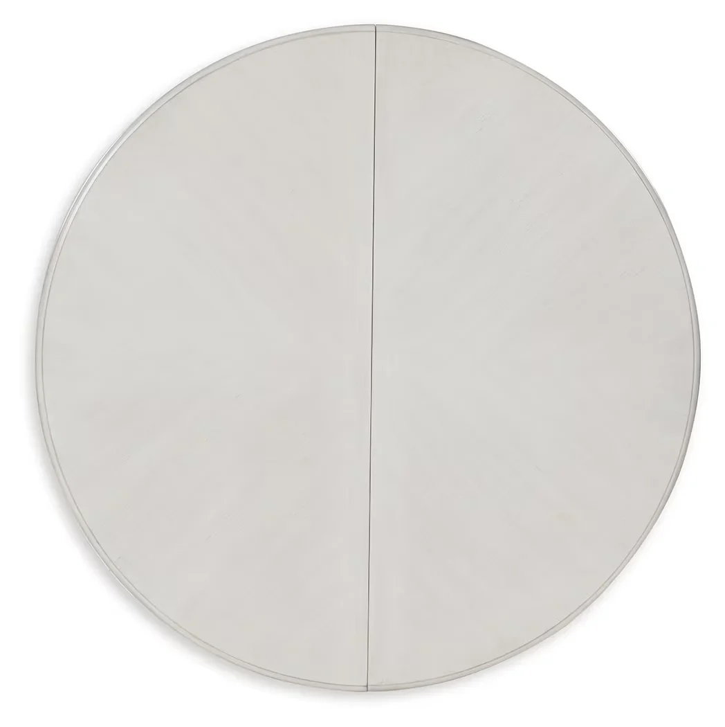 Montelaine - Antique White - Oval Dining Room Extension Table - Image 8