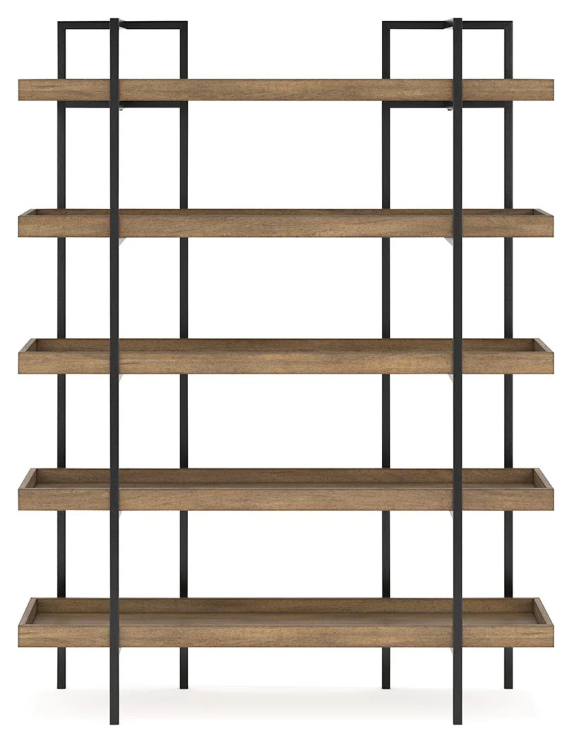 Montia - Light Brown - Bookcase - Image 6