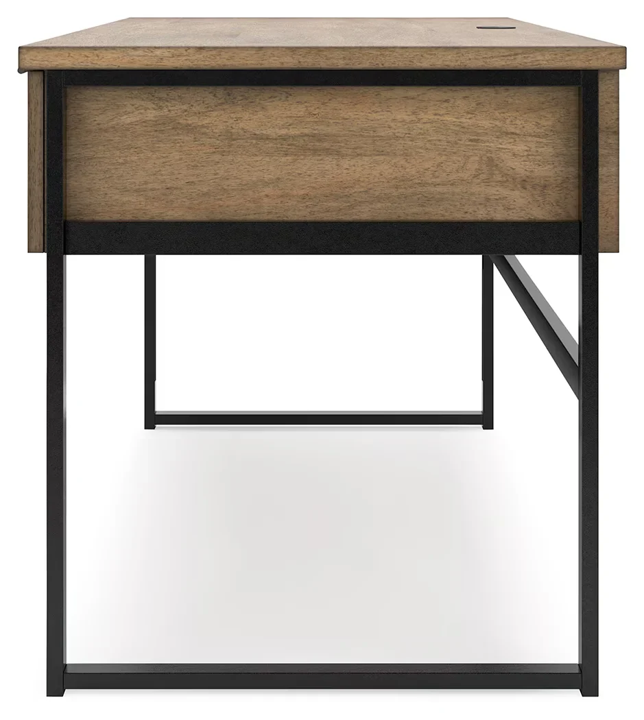 Montia - Light Brown - Home Office Desk - Image 7