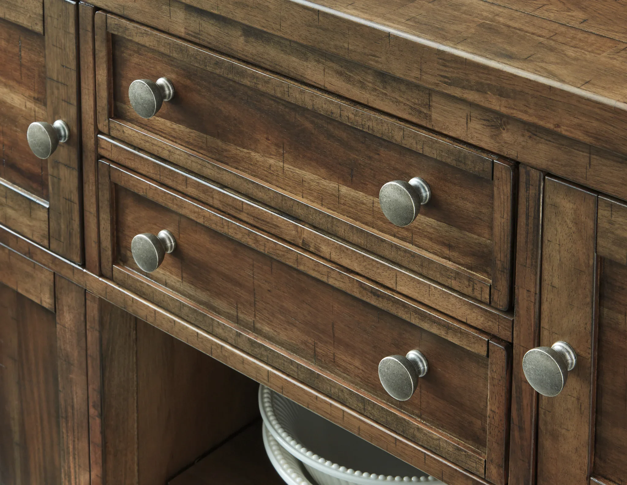 Moriville - Grayish Brown - Dining Room Server - Image 7