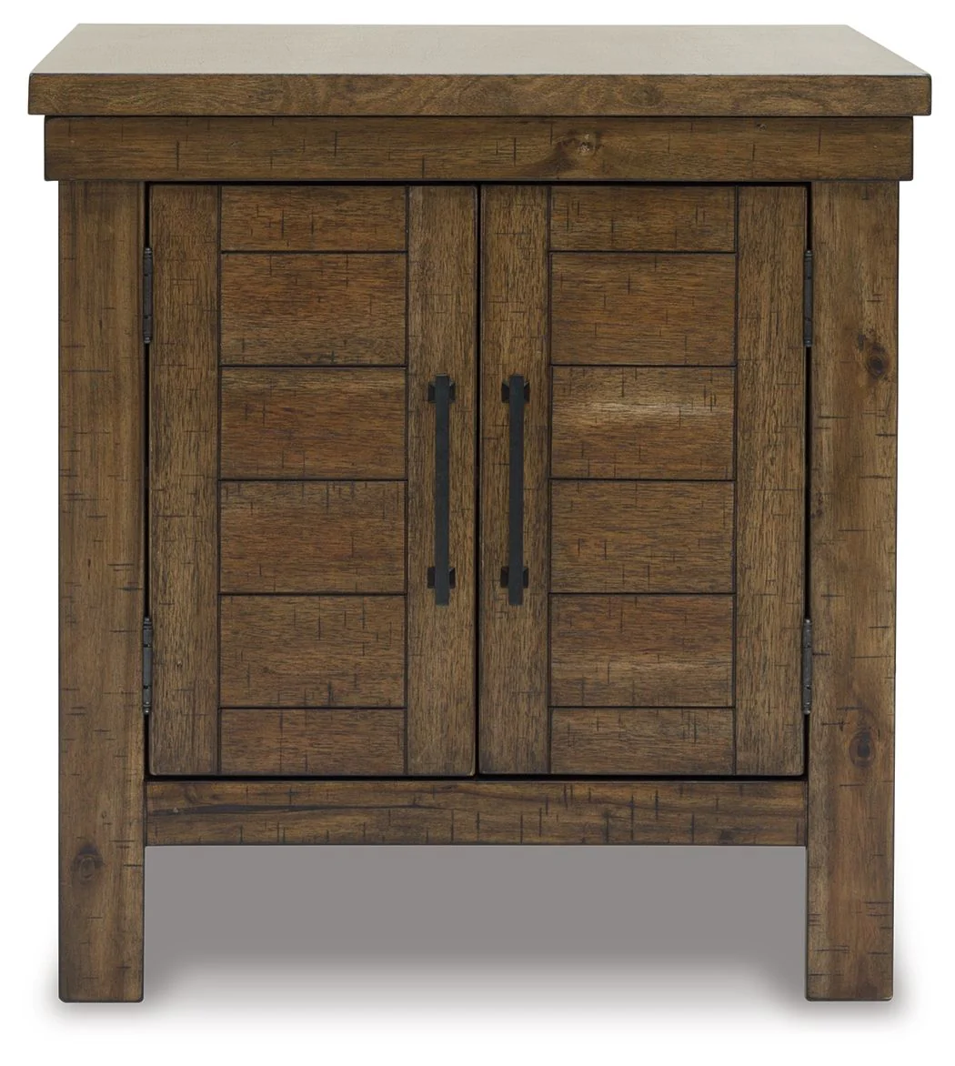 Moriville - Grayish Brown - Rectangular End Table - Image 4