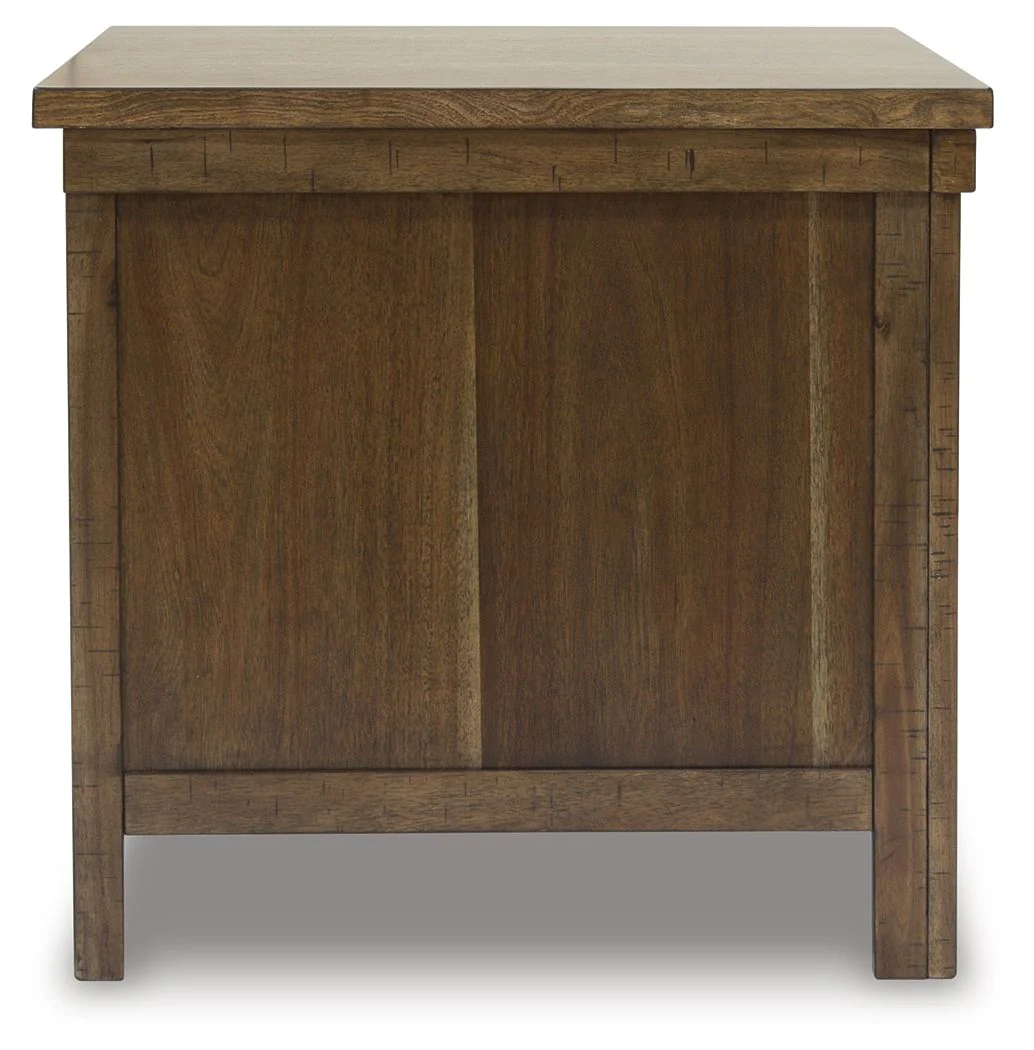Moriville - Grayish Brown - Rectangular End Table - Image 5