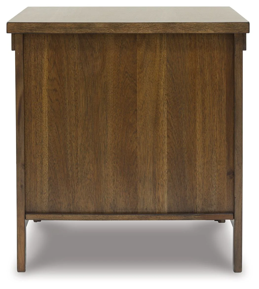 Moriville - Grayish Brown - Rectangular End Table - Image 6
