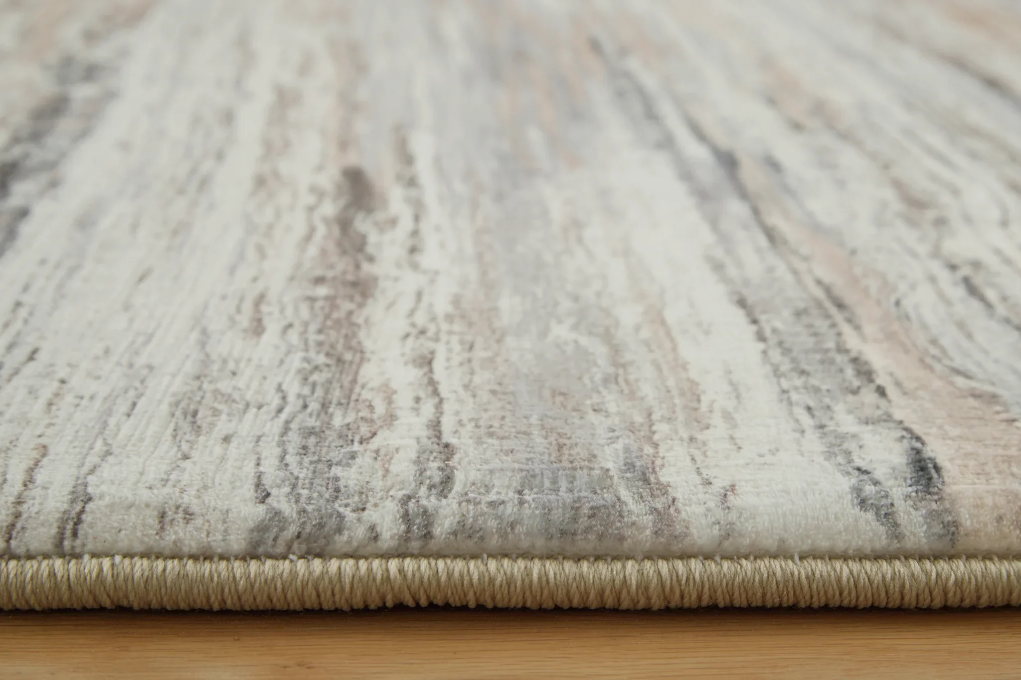 Nace - Gray / Brown / White - Medium Rug - 5' x 7' - Image 3