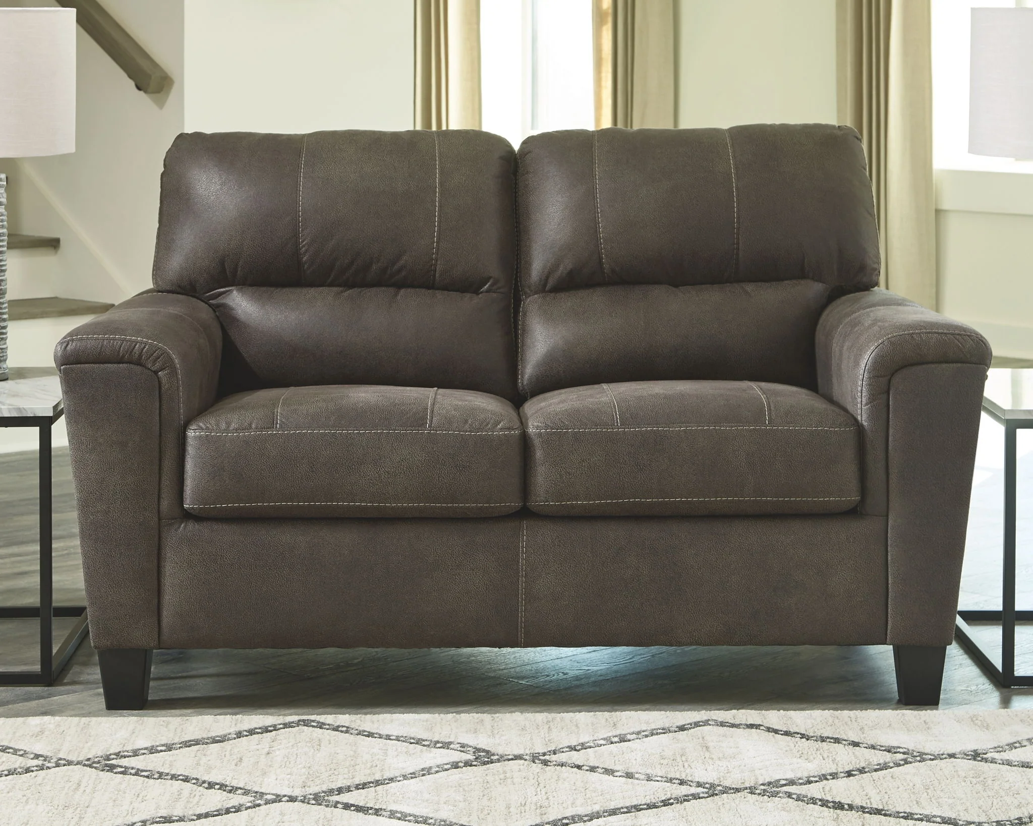 Navi - Smoke - Loveseat - Image 3