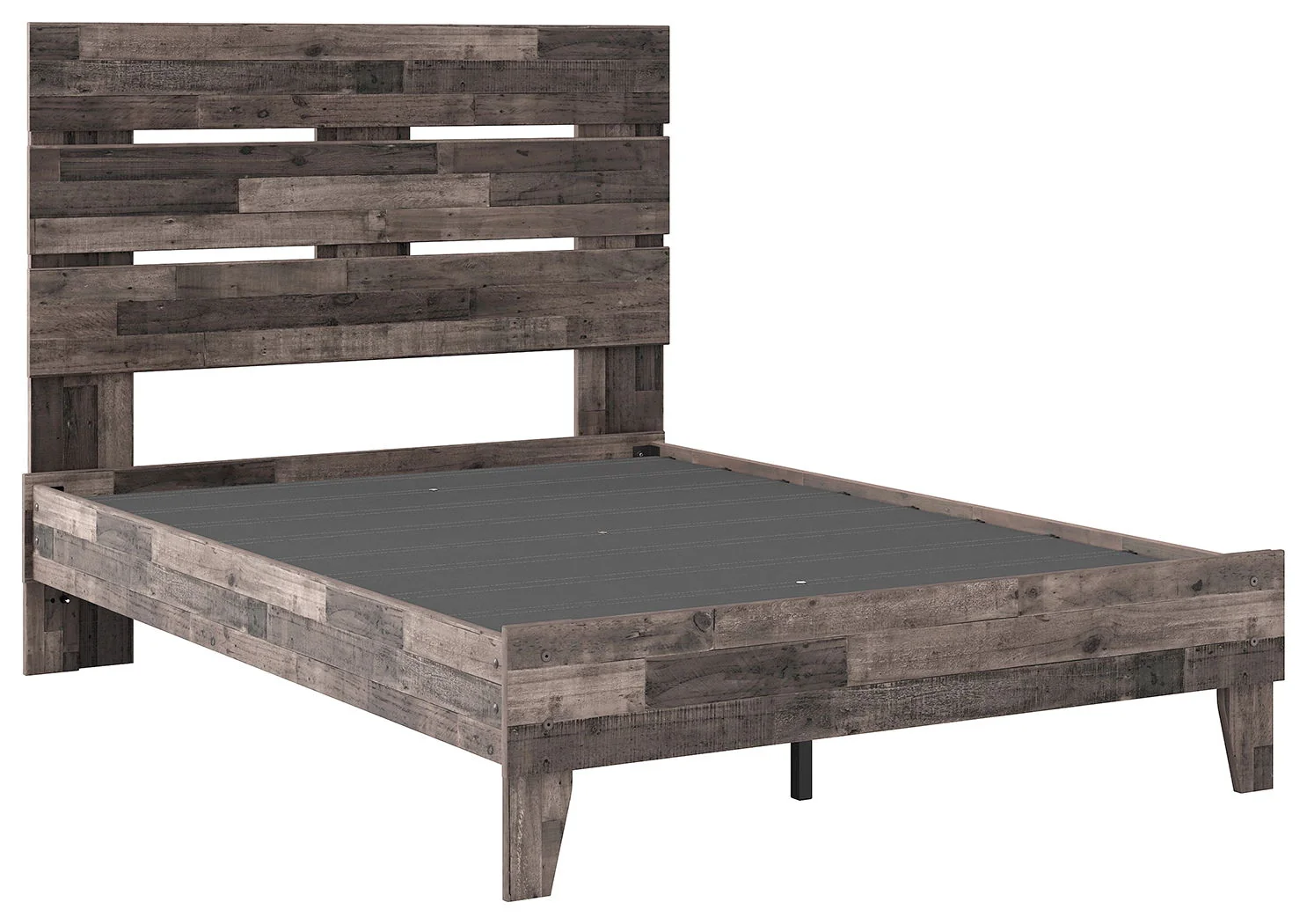 Neilsville - Multi Gray - Full Panel Platform Bed - Image 2