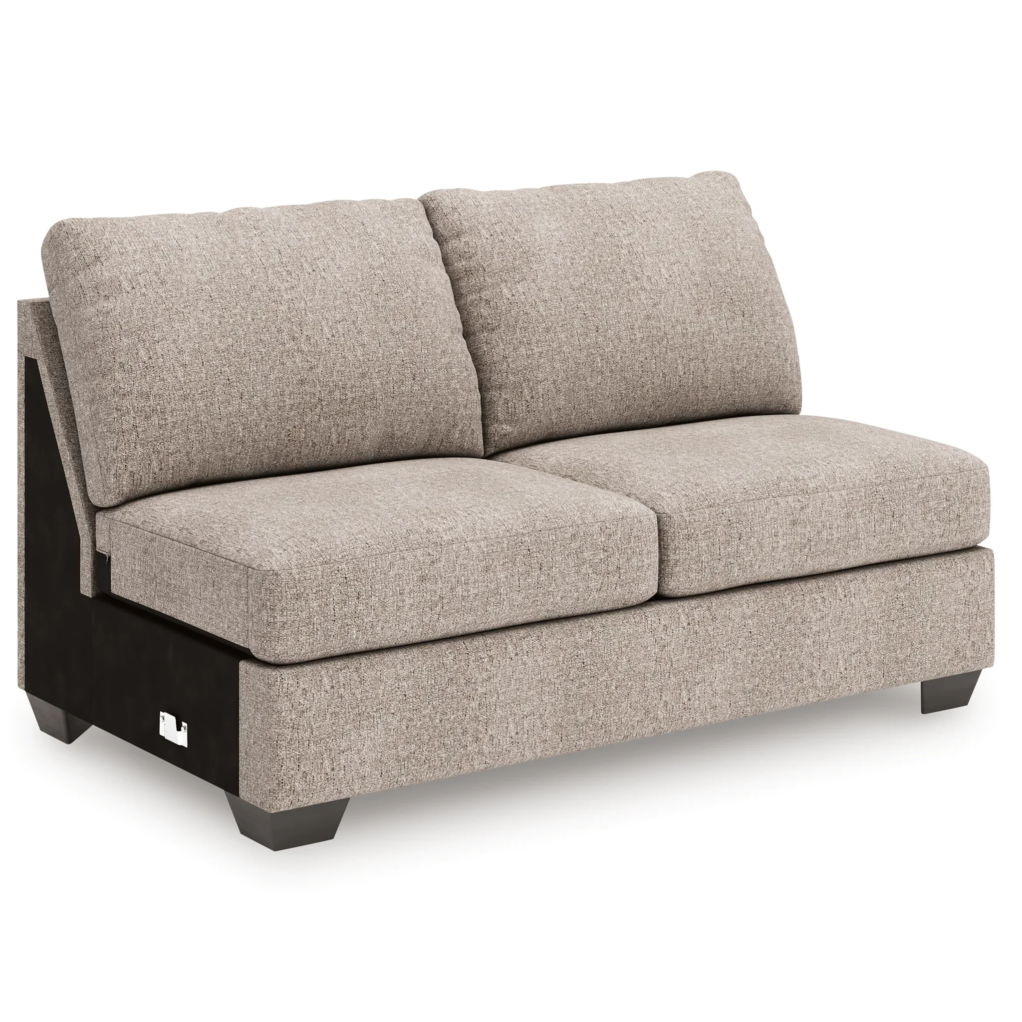 Newellen - 3-Piece Sectional With Double Chaise - Beige - Image 3