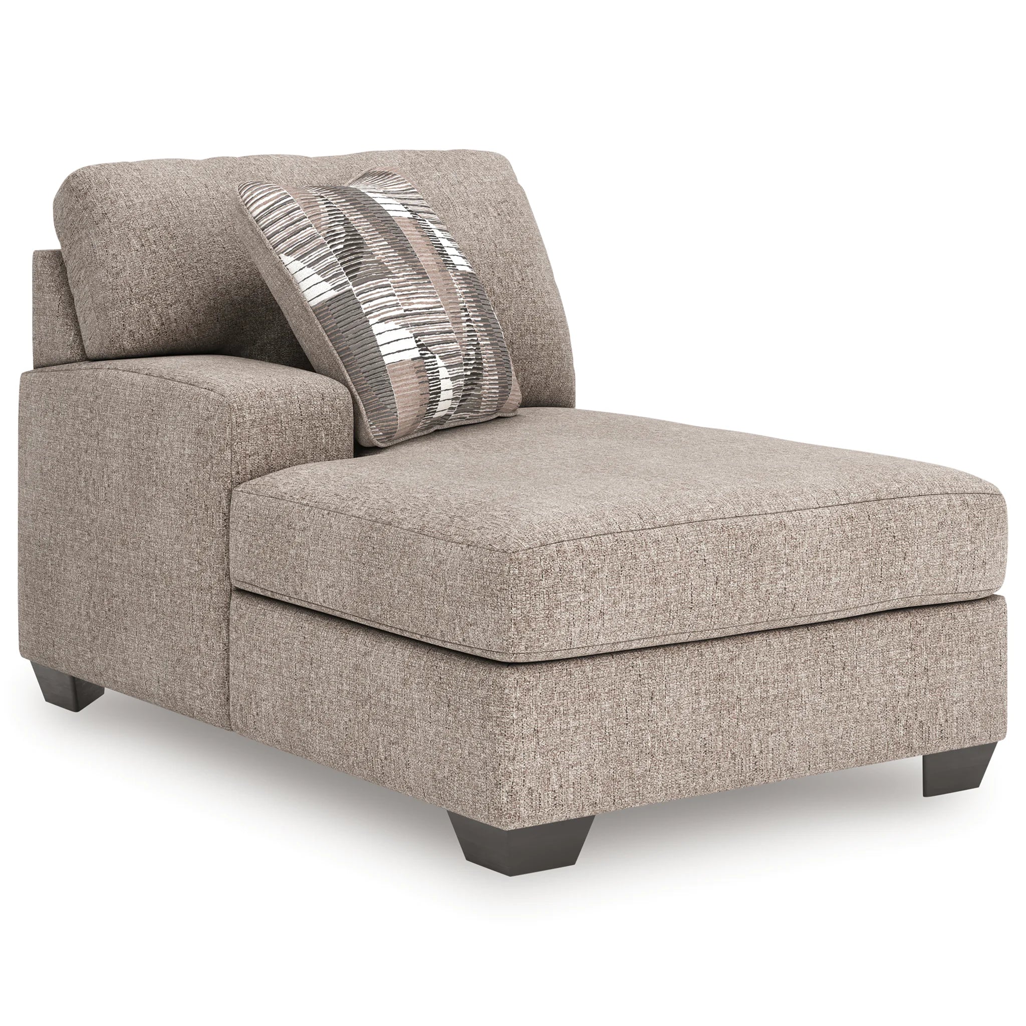 Newellen - 3-Piece Sleeper Sectional With LAF Corner Chaise And RAF Sofa - Beige - Image 3