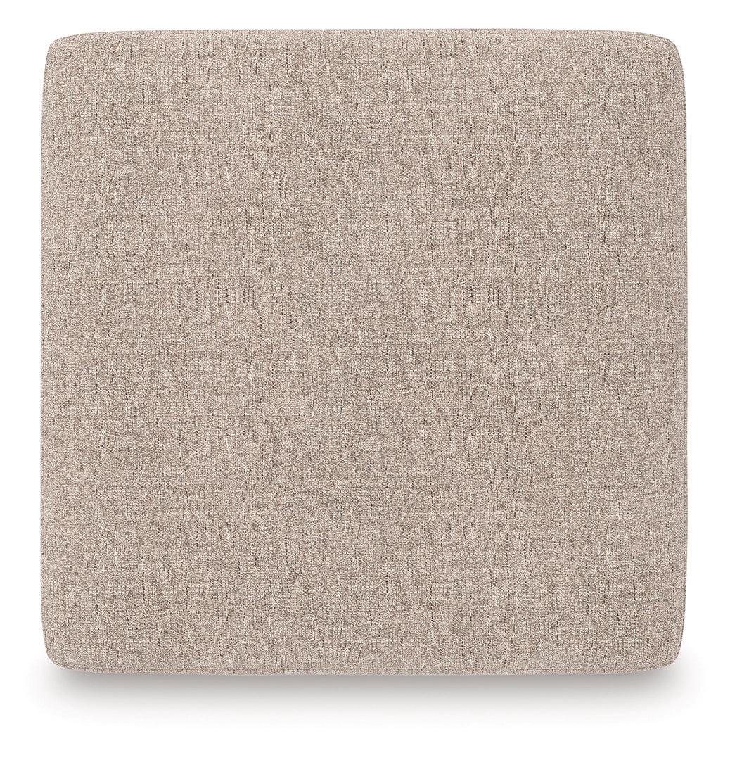 Newellen - Oversized Accent Ottoman - Beige - Image 4