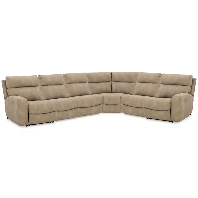 Next-Gen DuraPella - Sand - 6-Piece Power Reclining Sectional