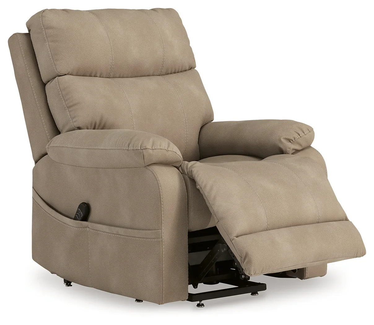 Next-gen Durapella - Sand - Power Lift Recliner - Image 3