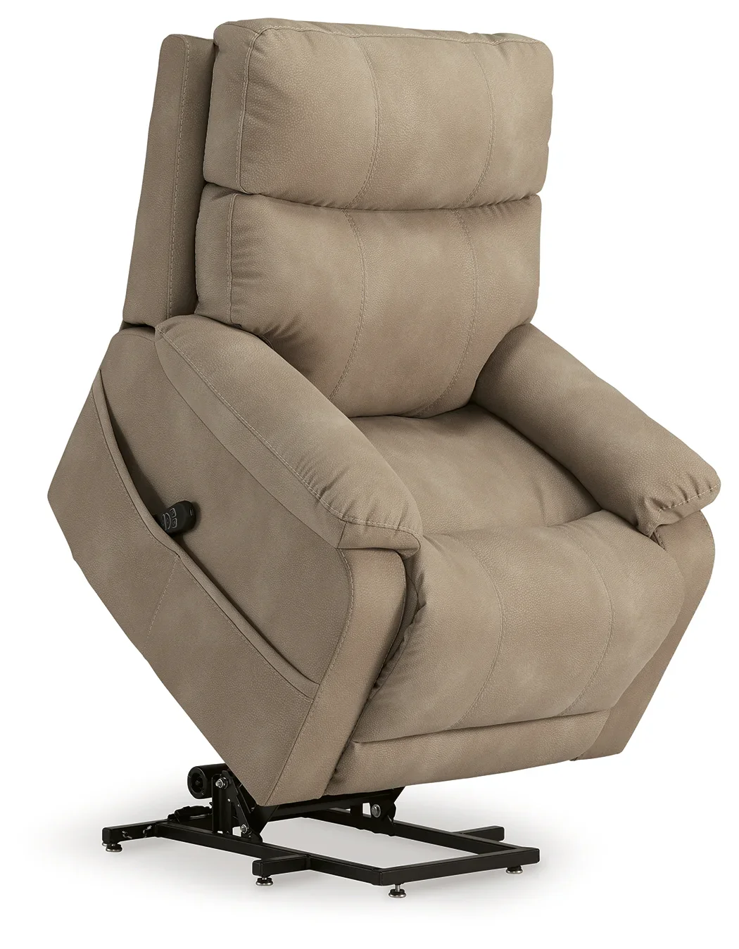 Next-gen Durapella - Sand - Power Lift Recliner - Image 5