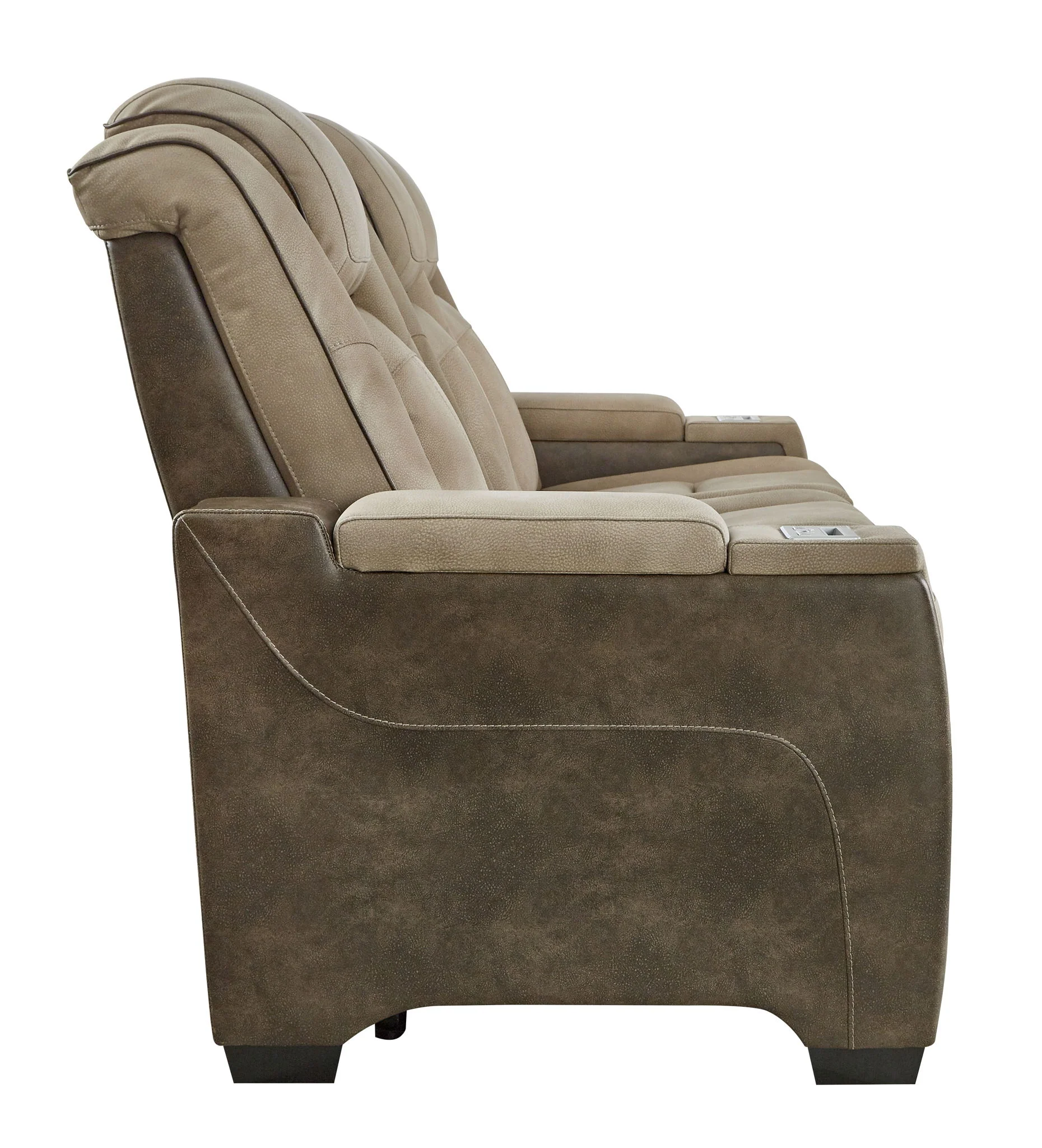 Next-gen - Sand - Pwr Rec Sofa With Adj Headrest - Image 3