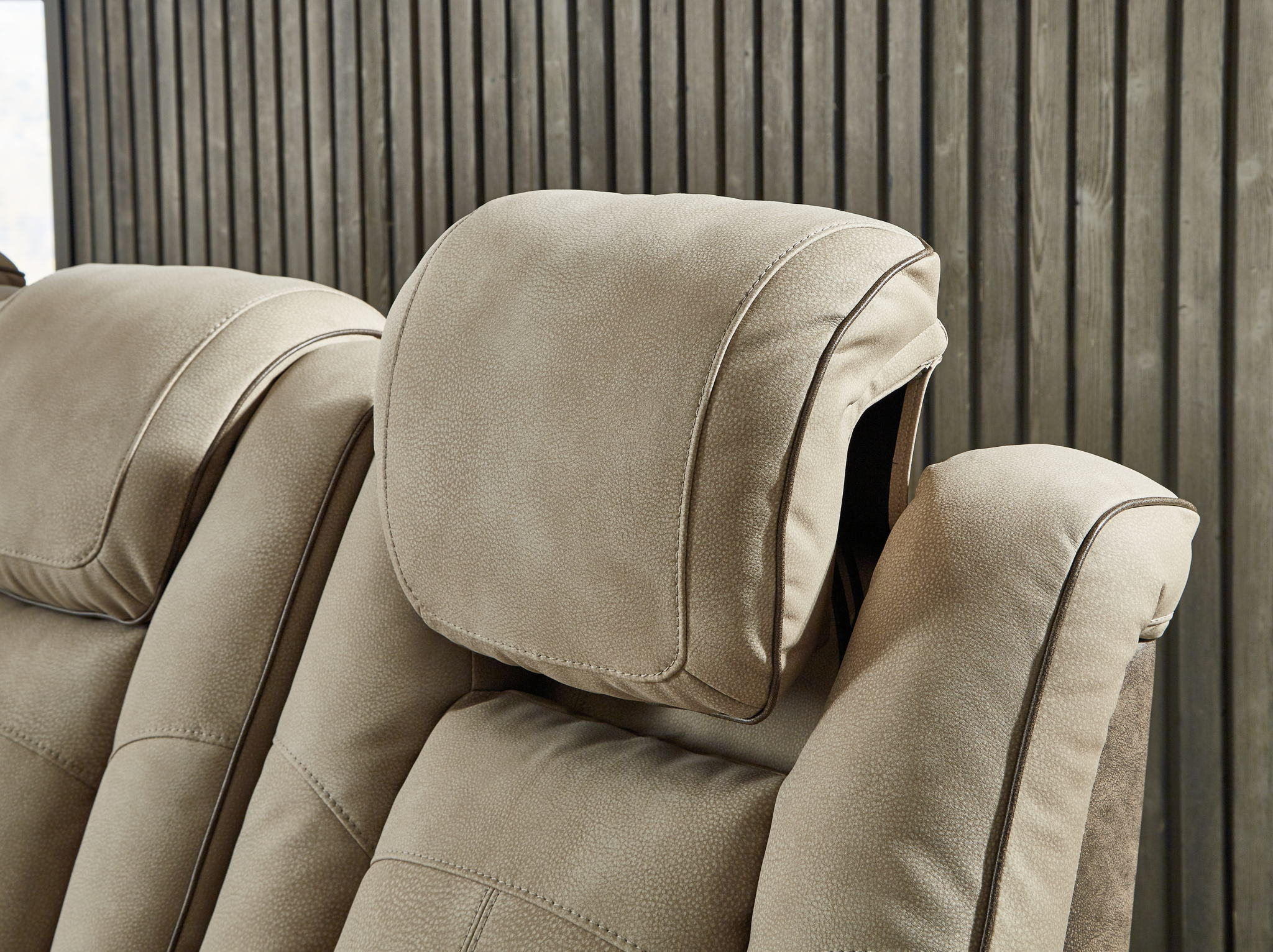 Next-gen - Sand - Pwr Rec Sofa With Adj Headrest - Image 6