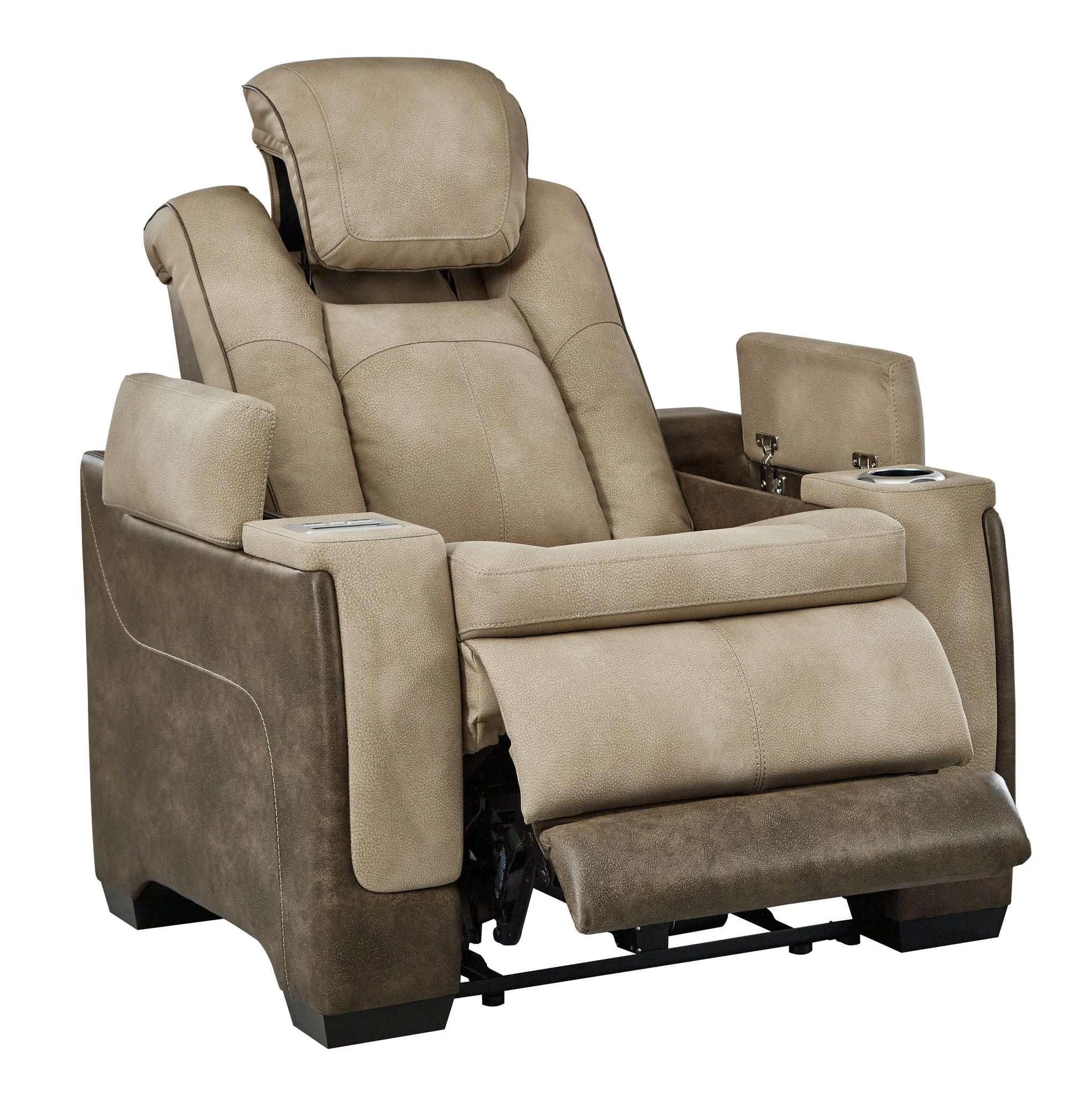 Next-gen - Light Brown - Pwr Recliner/Adj Headrest - Image 3