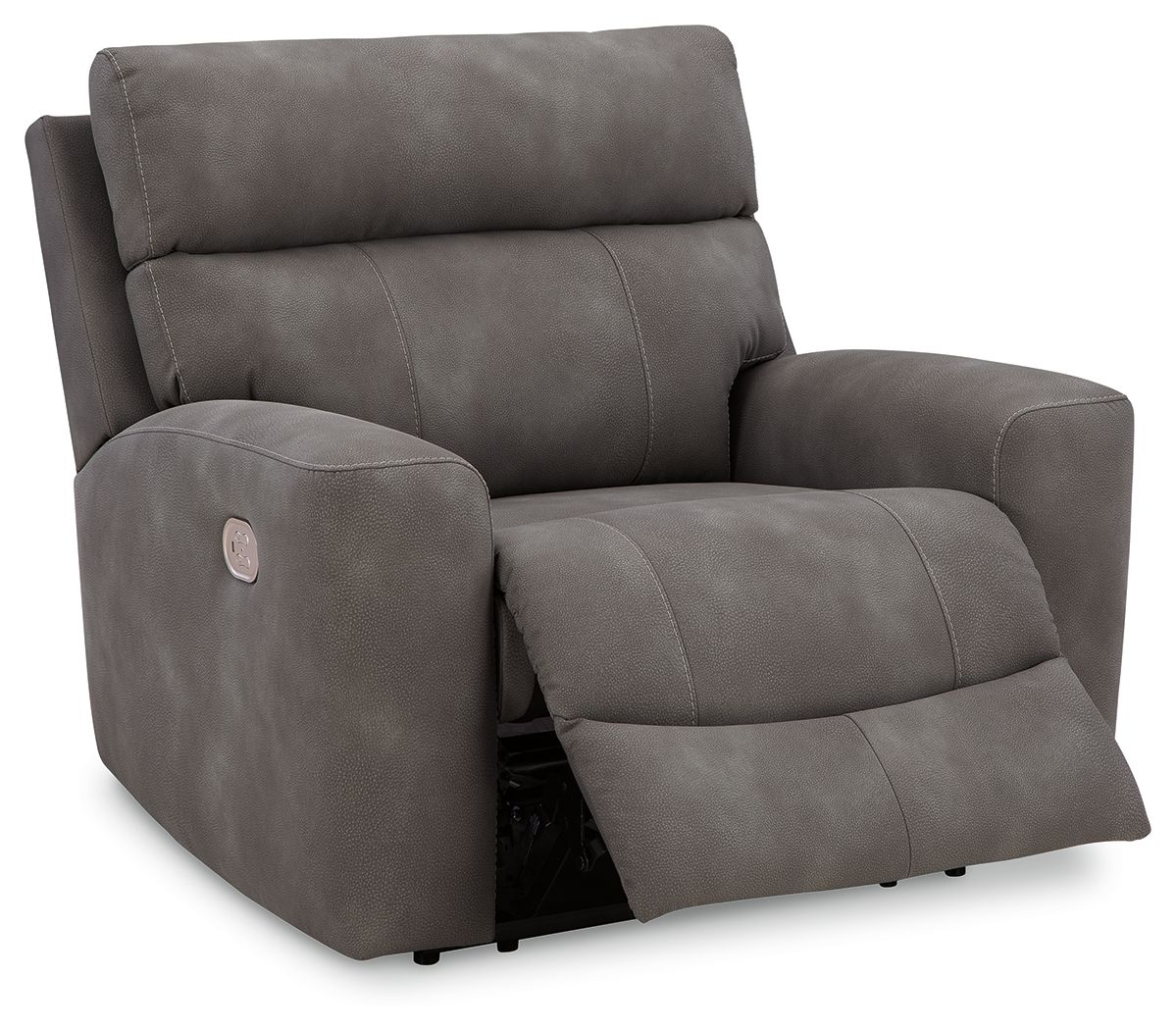 Next-gen Durapella - Slate - Power Recliner With Adj Headrest - Image 5