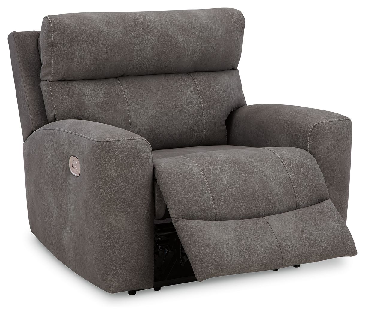 Next-gen Durapella - Slate - Power Recliner With Adj Headrest - Image 6