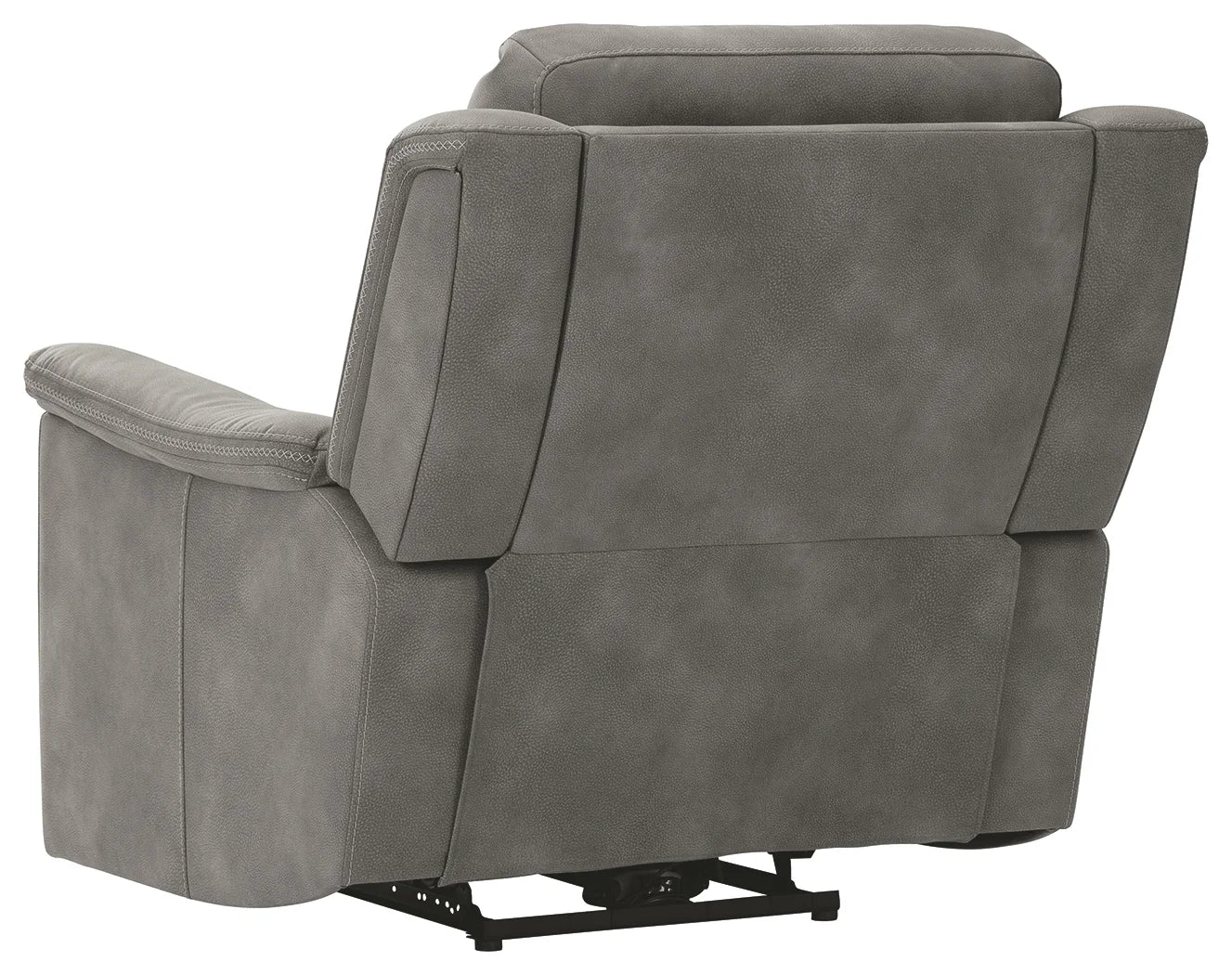 Next-gen - Slate - Power Recliner With Adj Headrest - Image 5