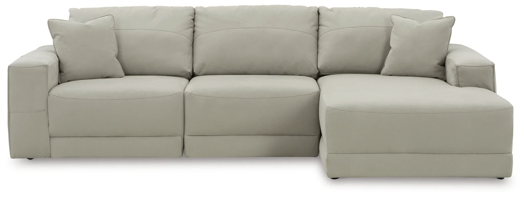 Next-gen Gaucho - Gray - Right Arm Facing Corner Chaise 3 Pc Sectional - Image 3
