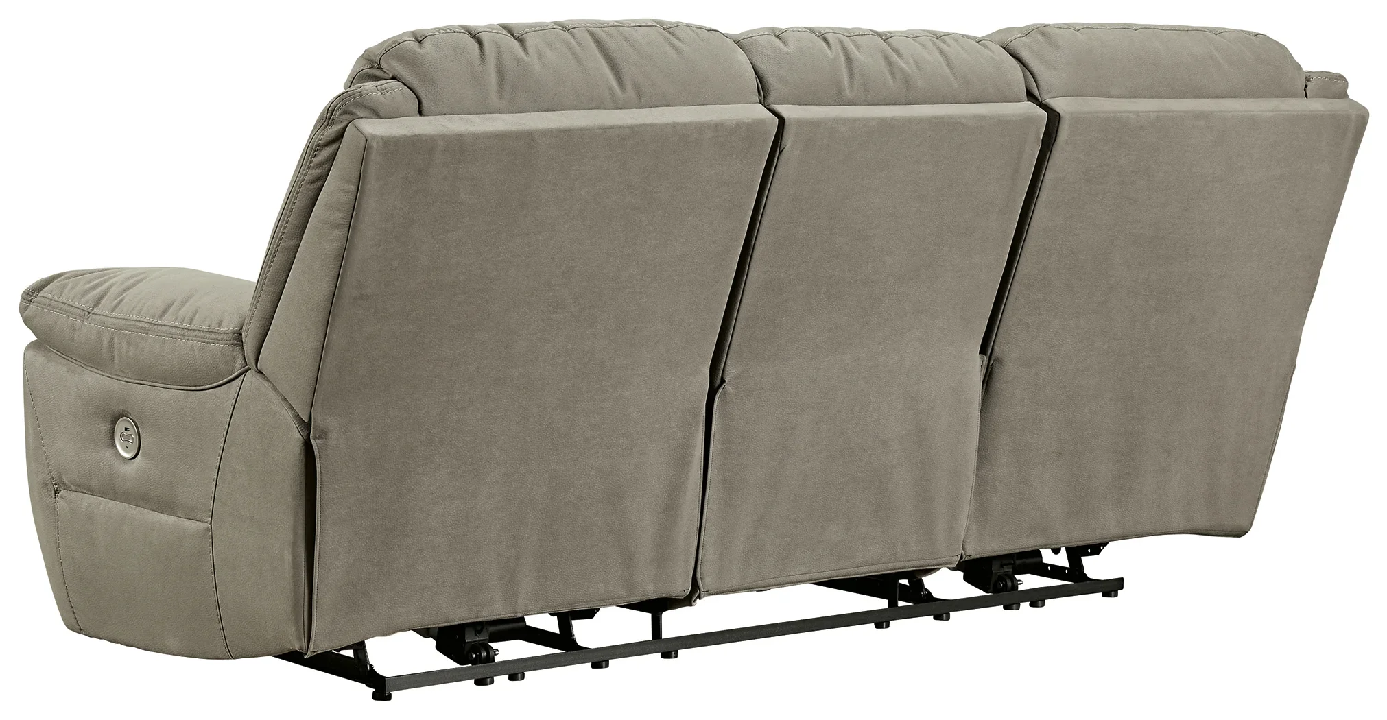 Next-gen - Putty - Reclining Power Sofa - Image 4