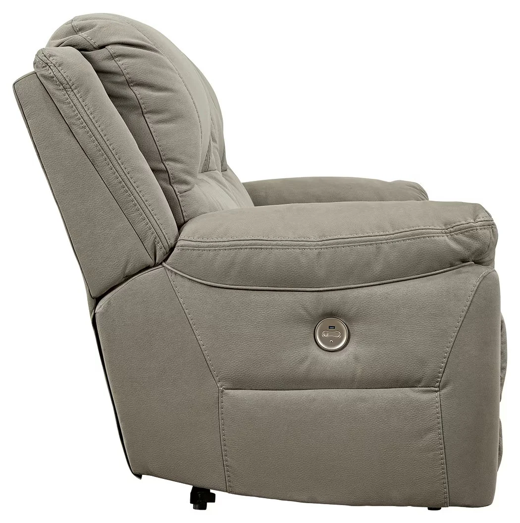 Next-gen - Putty - Reclining Power Sofa - Image 5