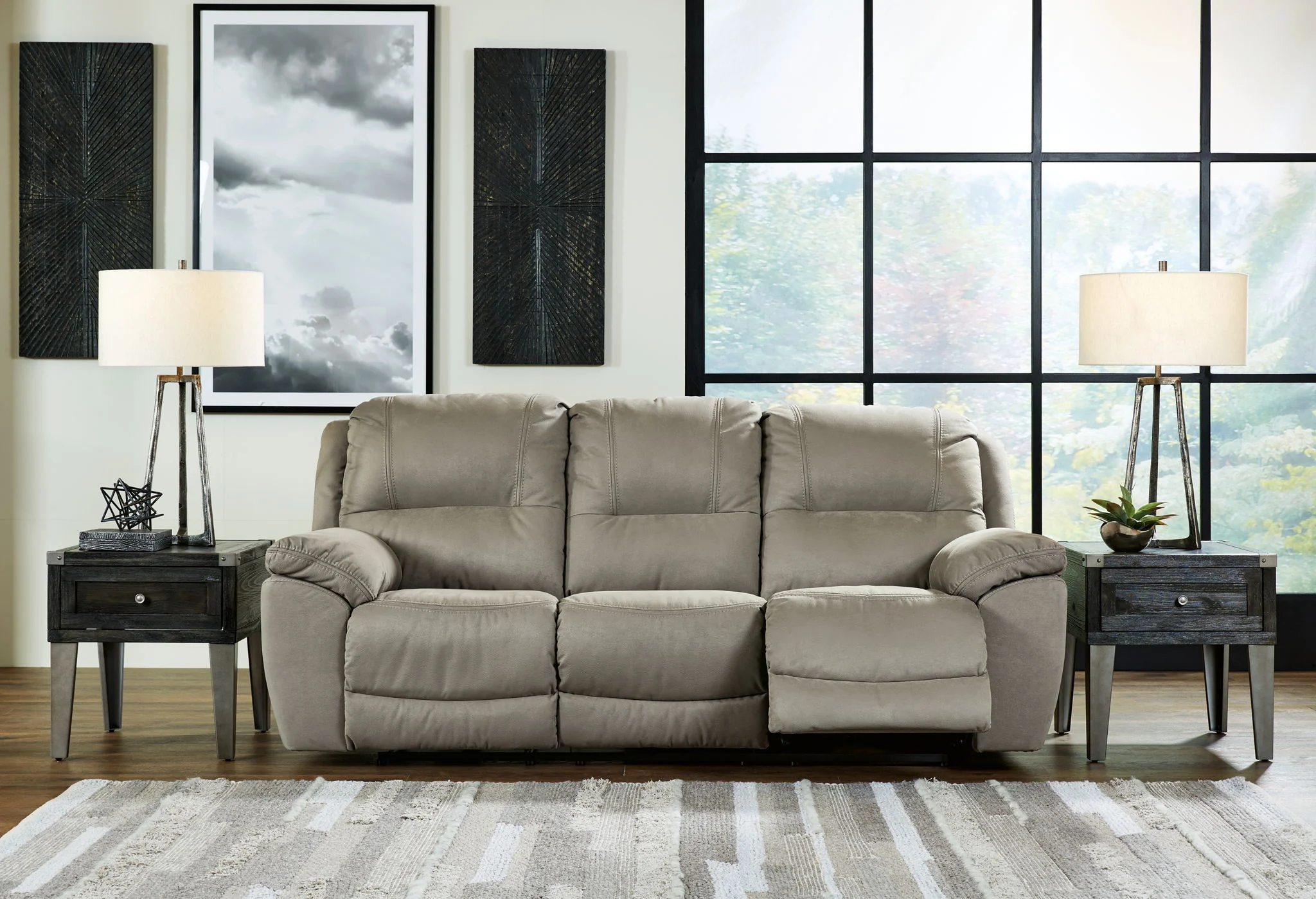 Next-gen - Putty - Reclining Sofa - Image 5