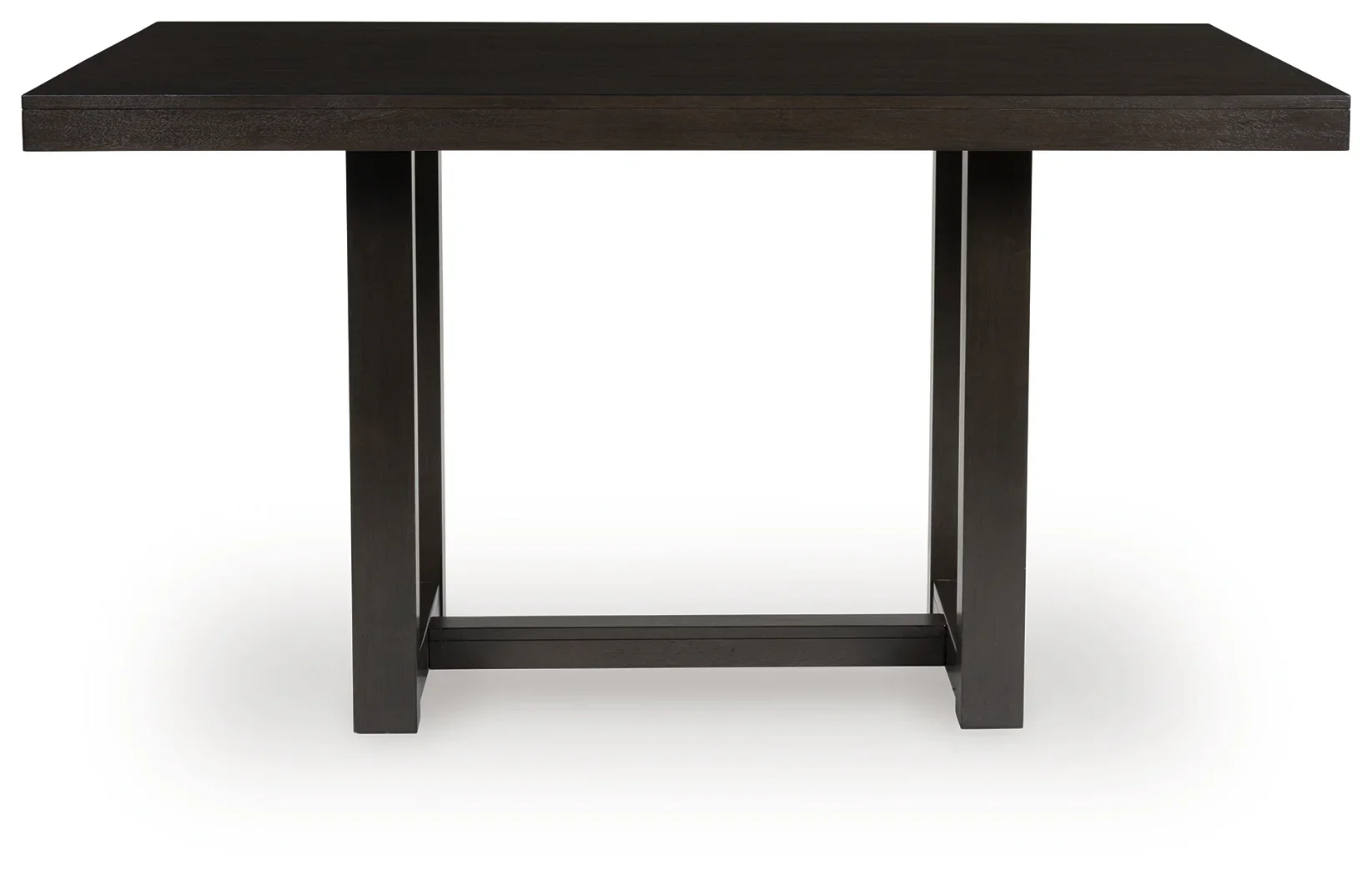 Neymorton - Dark Grayish Brown - 5 Pc. - Rectangular Dining Room Counter Table, 4 Barstools - Image 3