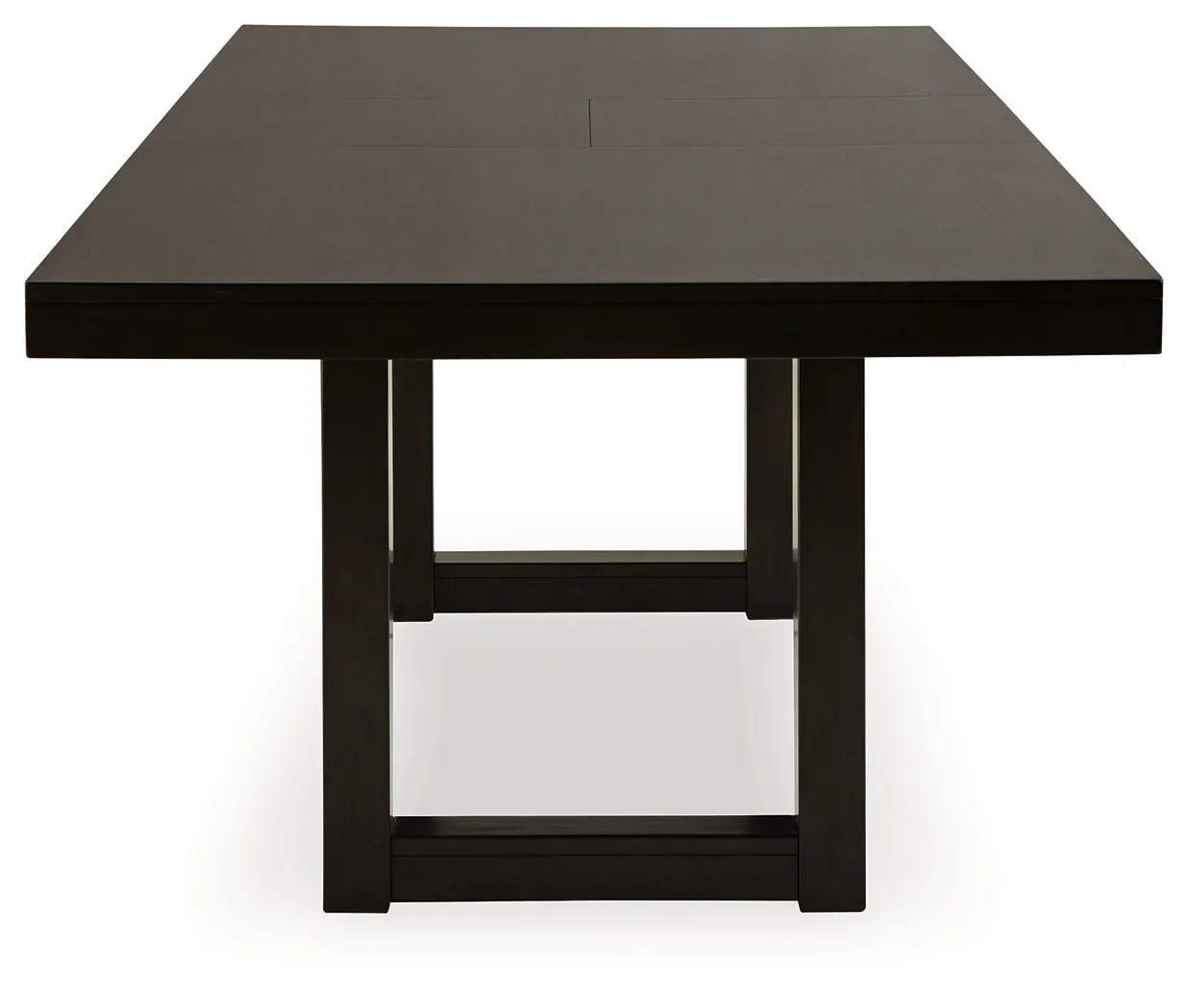 Neymorton - Dark Grayish Brown - 7 Pc. - Rectangular Extension Table, 6 Side Chairs - Image 5