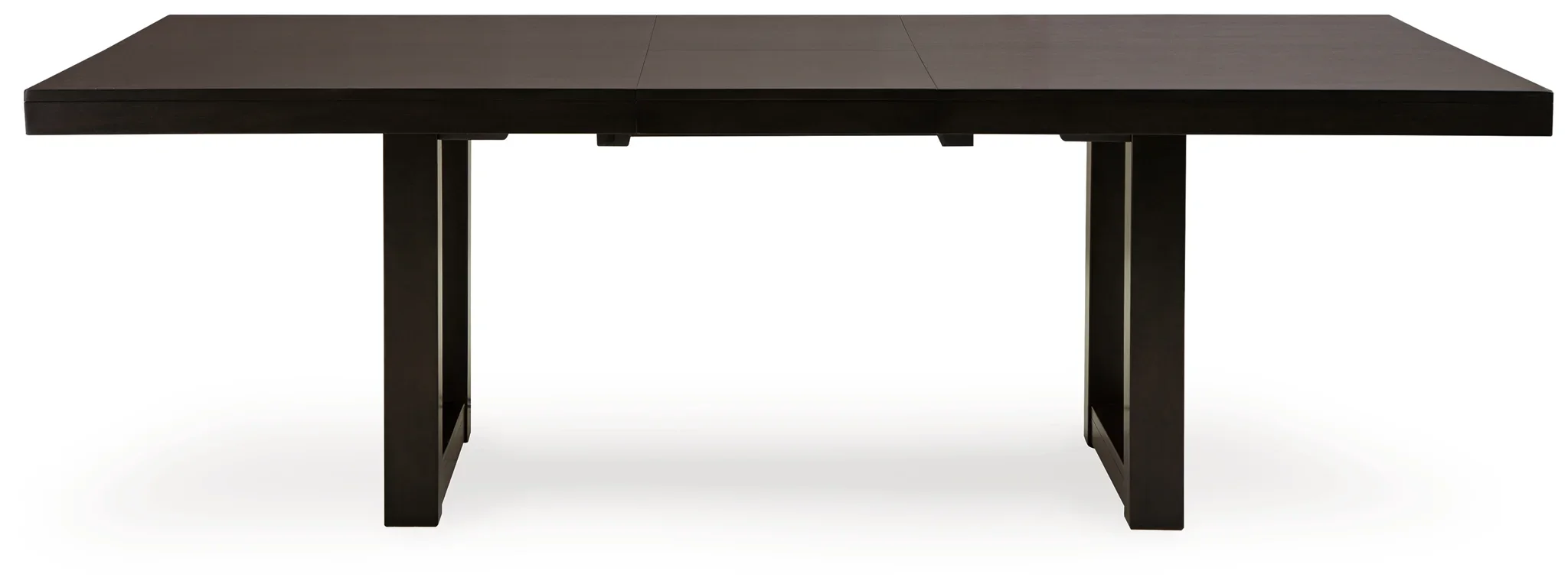 Neymorton - Dark Grayish Brown - Rectangular Dining Room Butterfly Extension Table - Image 4