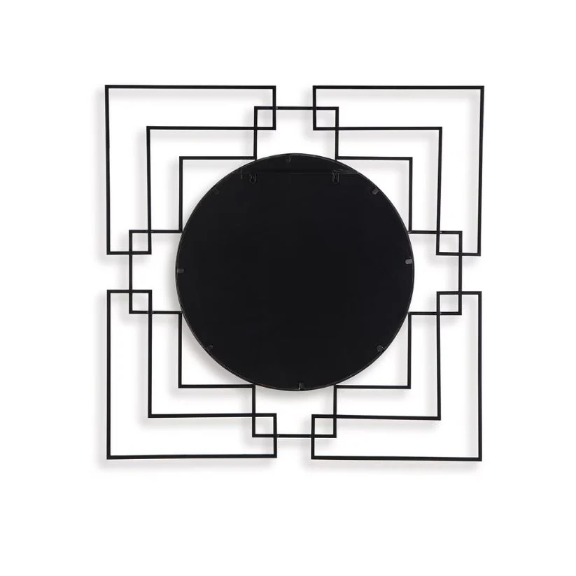 Oceanal - Black / Gold Finish - Accent Mirror - Image 2